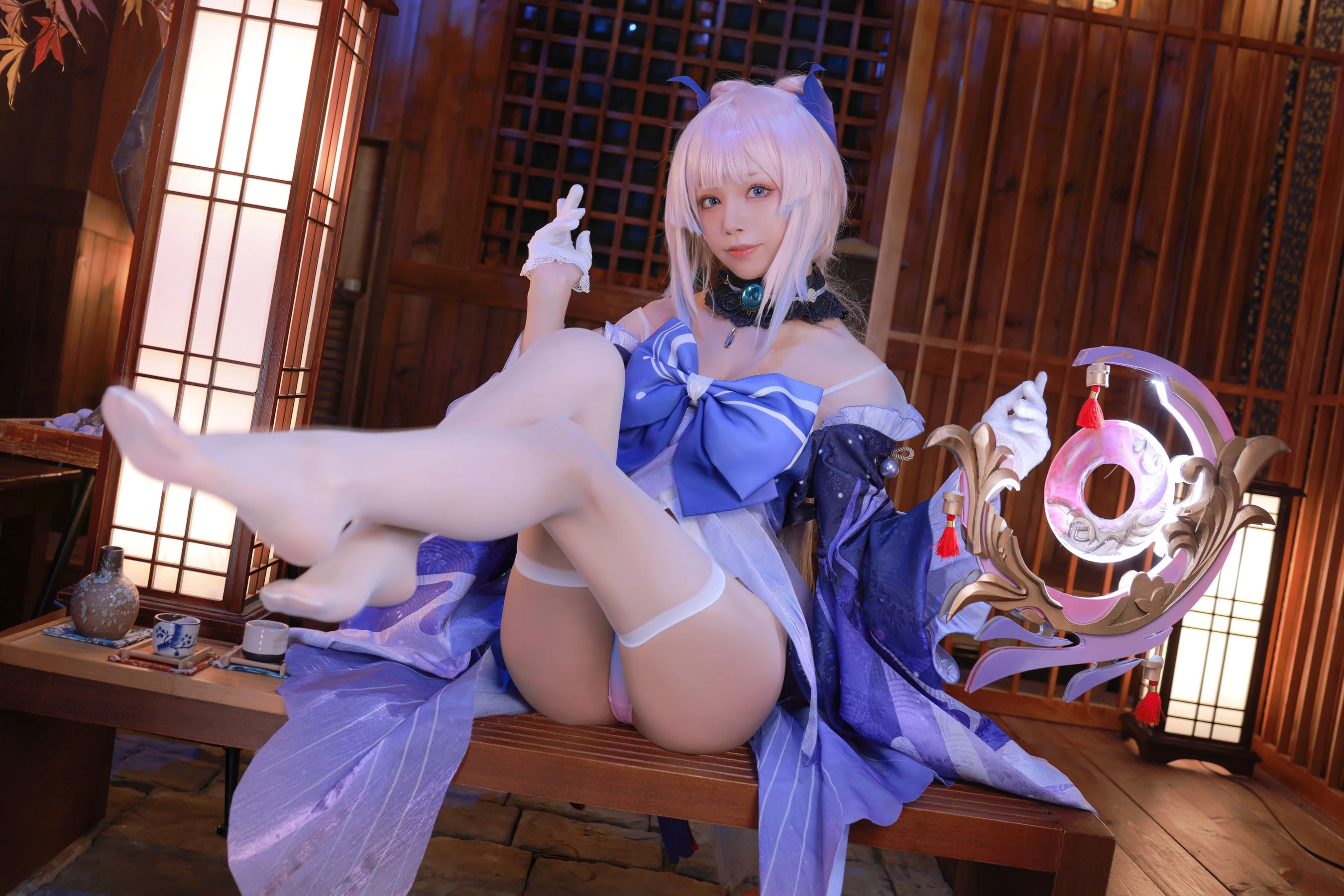 [Showgirl]黃雨萌珍藏街拍寫真藝術：黃雨萌性感格調綻放長腿完美曲線寫真 - 12