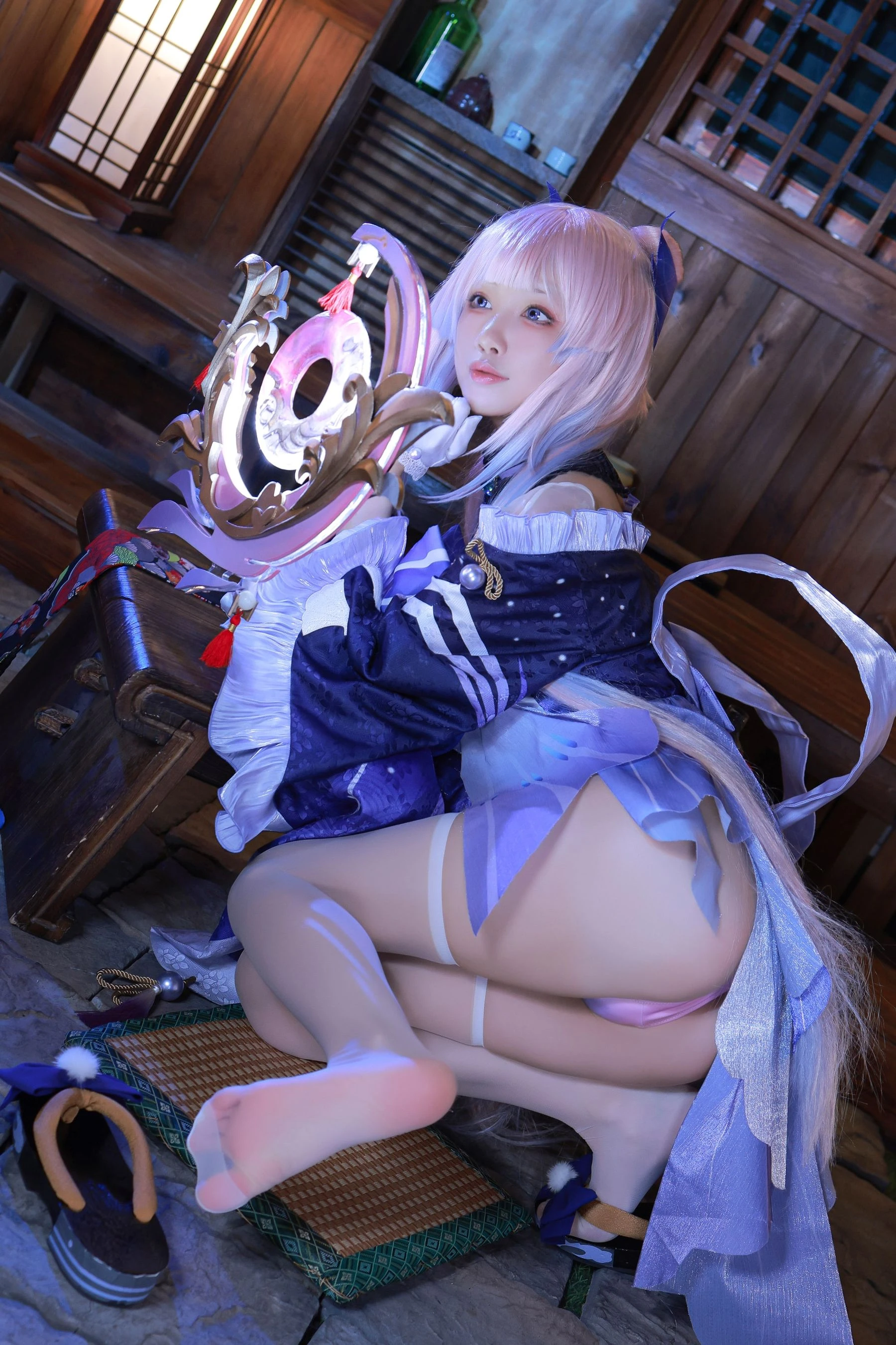 [Showgirl]黃雨萌珍藏街拍寫真藝術：黃雨萌性感格調綻放長腿完美曲線寫真 - 23