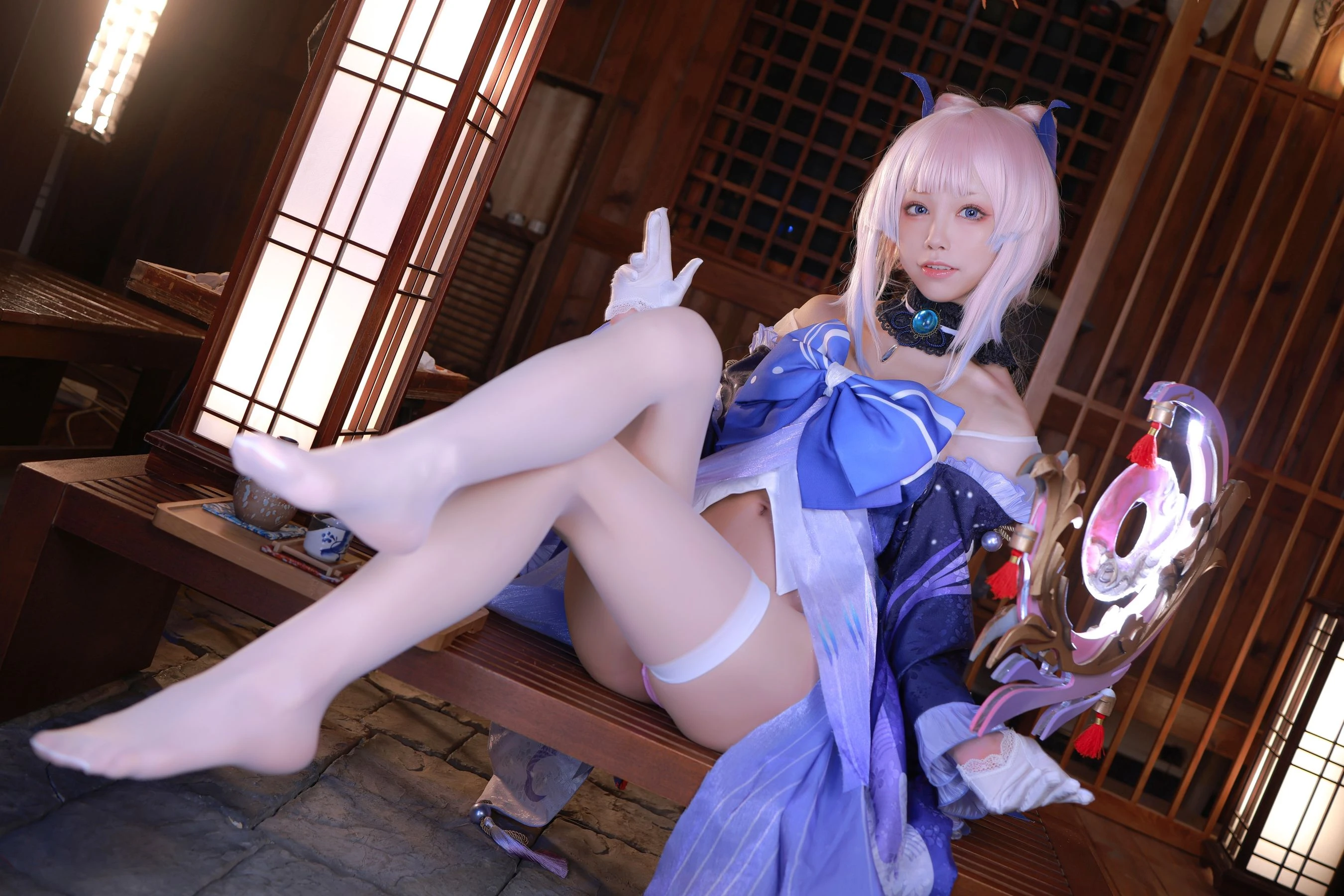 [Showgirl]黃雨萌珍藏街拍寫真藝術：黃雨萌性感格調綻放長腿完美曲線寫真 - 9