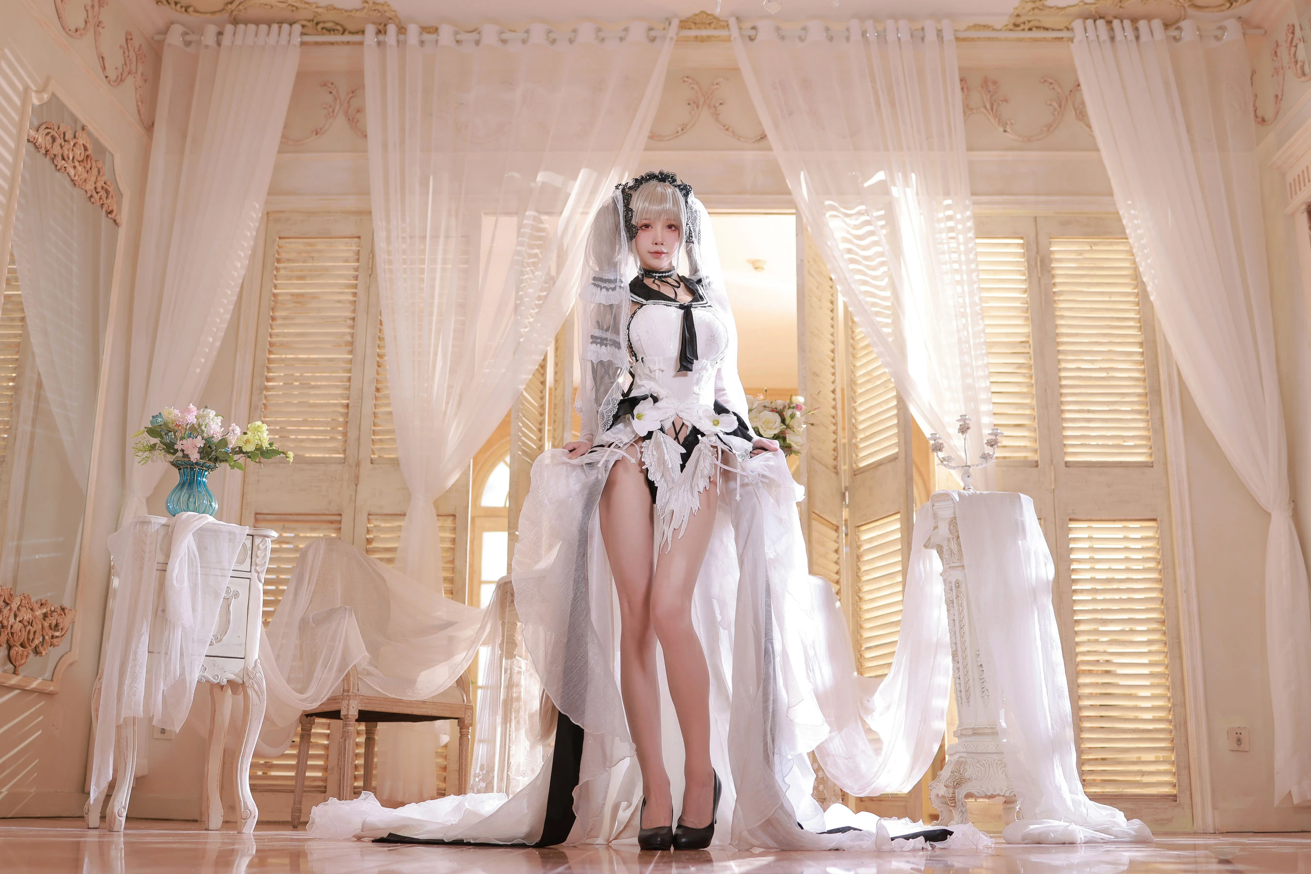 [熟女]王莉琪寫真館超清寫真珍藏：王莉琪魅惑演繹美腿完美魅力釋放寫真藝術 - 13