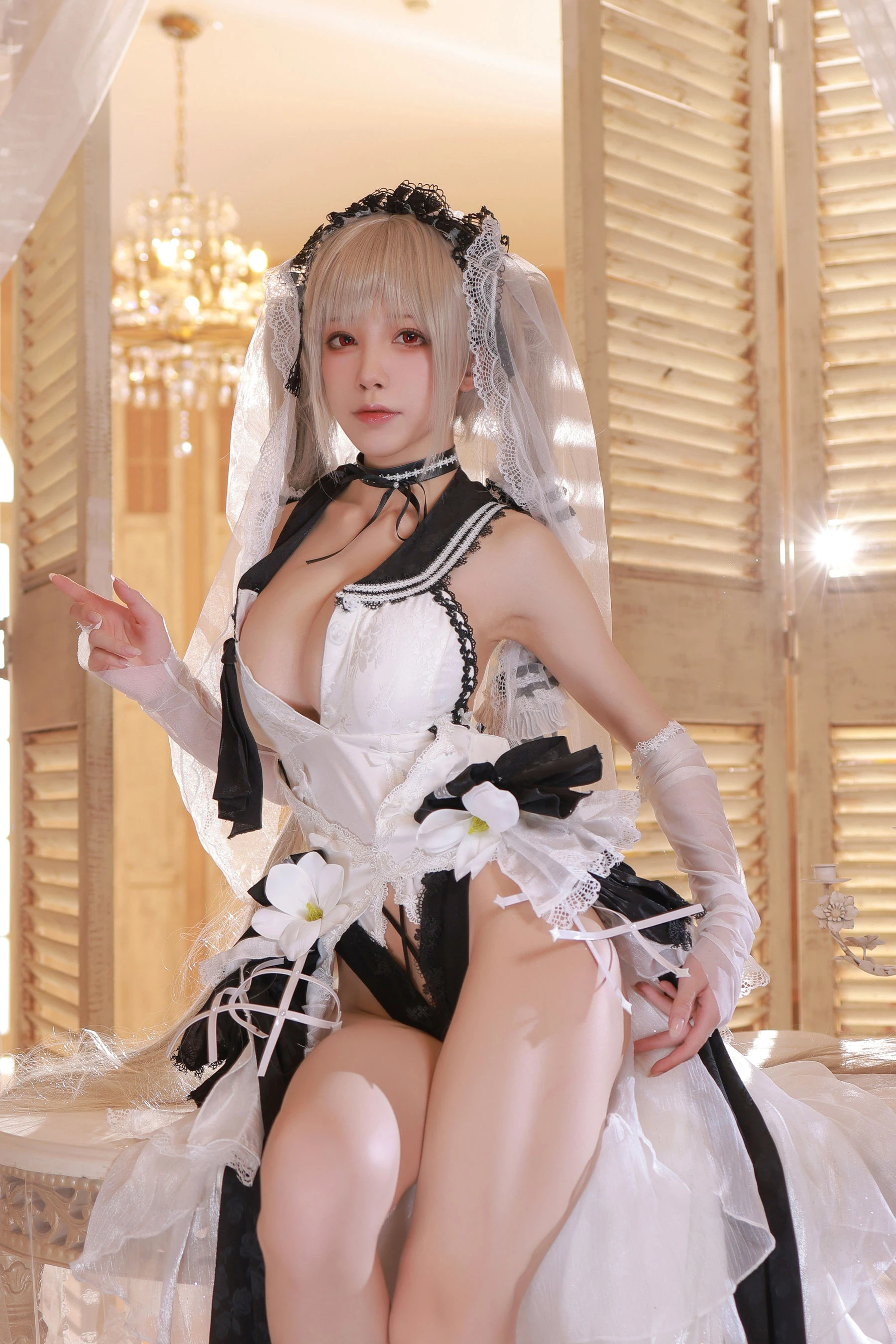 [熟女]王莉琪寫真館超清寫真珍藏：王莉琪魅惑演繹美腿完美魅力釋放寫真藝術 - 23