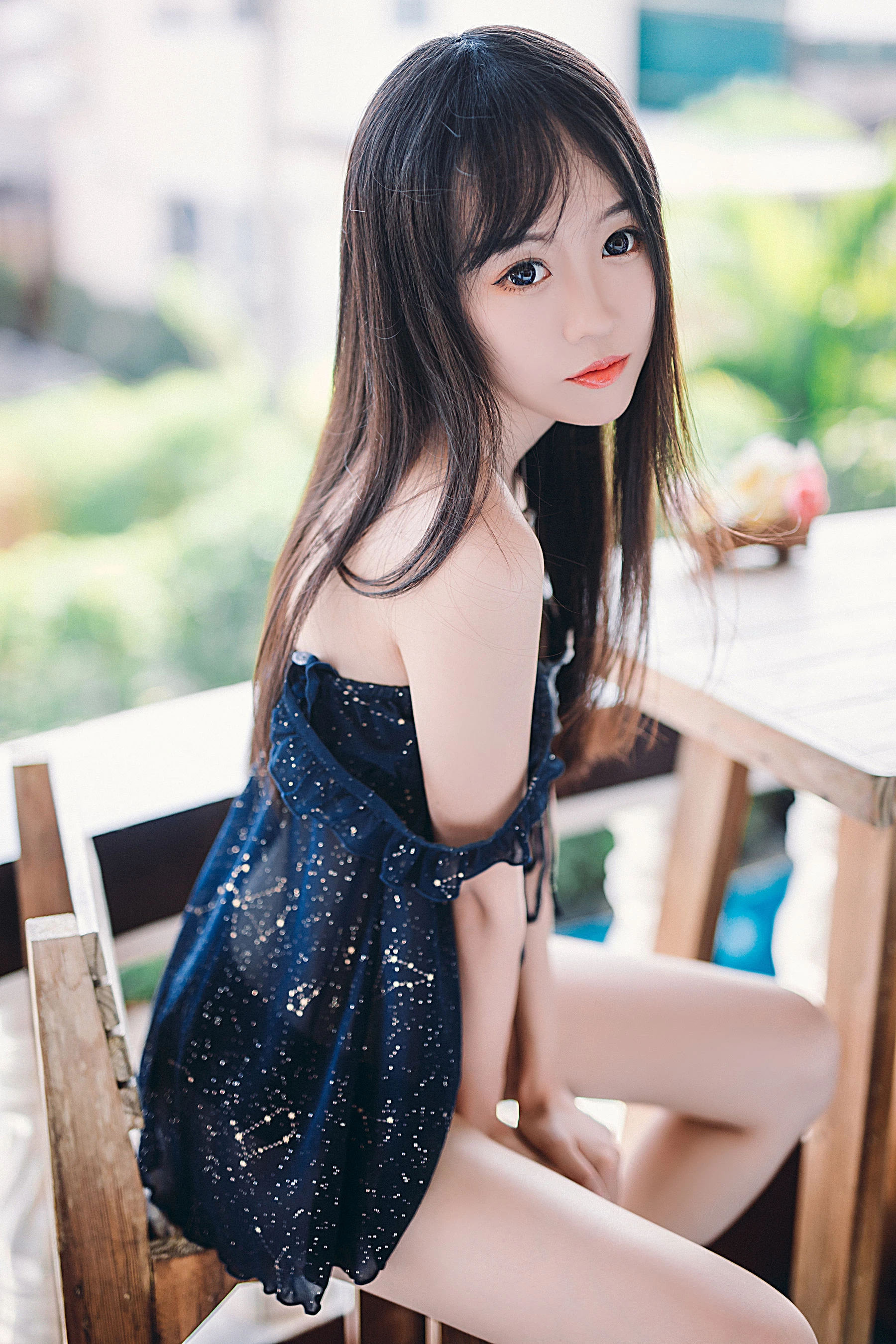 [模特]鄭雅怡獨家戶外作品藝術：鄭雅怡優雅氣質展現美胸完美曲線寫真 - 29