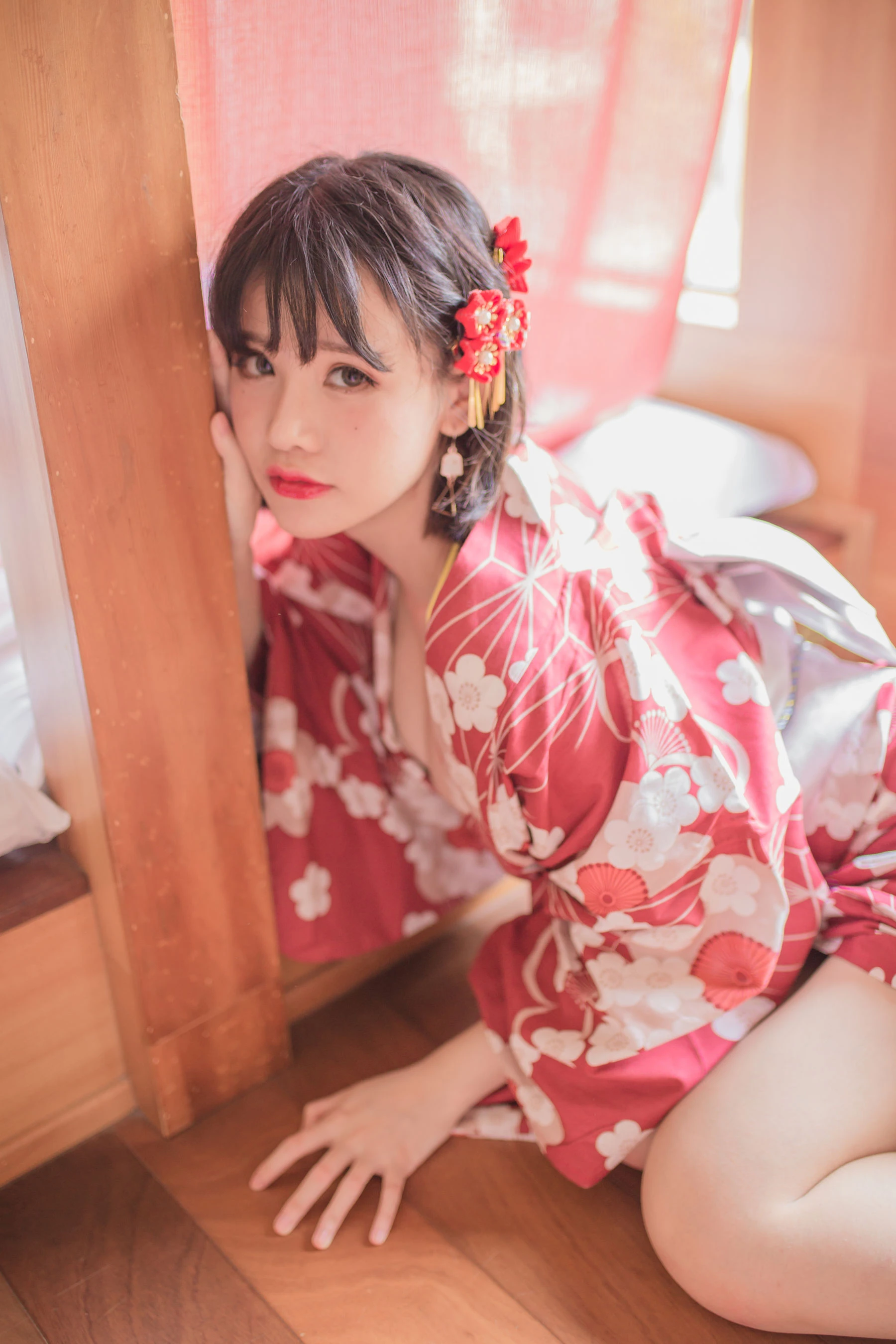 [嫩模]謝雨桐首發戶外圖集藝術：謝雨桐優雅風情展現翹臀完美曲線寫真 - 5
