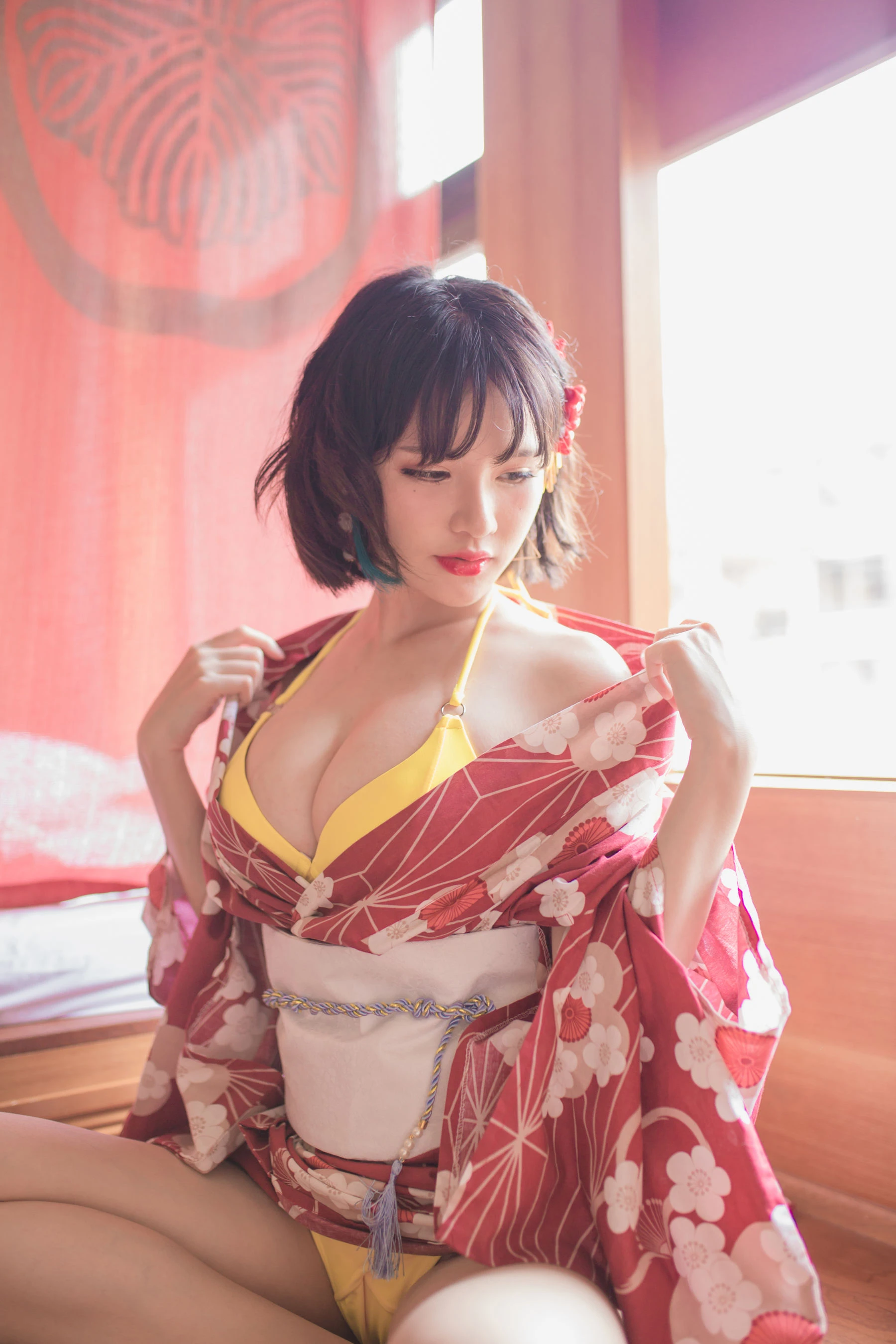 [嫩模]謝雨桐首發戶外圖集藝術：謝雨桐優雅風情展現翹臀完美曲線寫真 - 8
