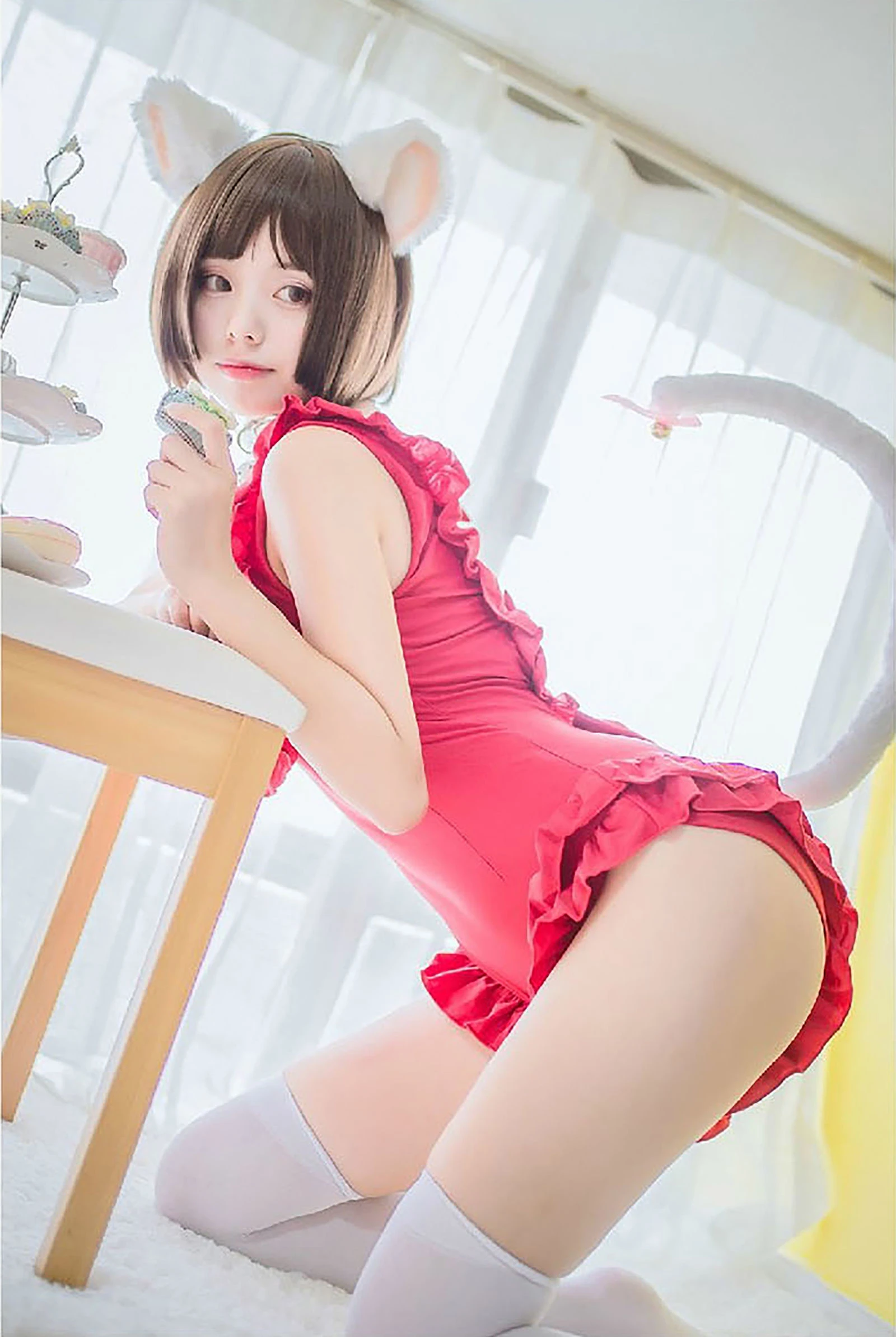 [御姐]陳梓涵大圖美圖作品：寫真館攝影甜美綻放陳梓涵翹臀曲線氣質綻放寫真集 - 12
