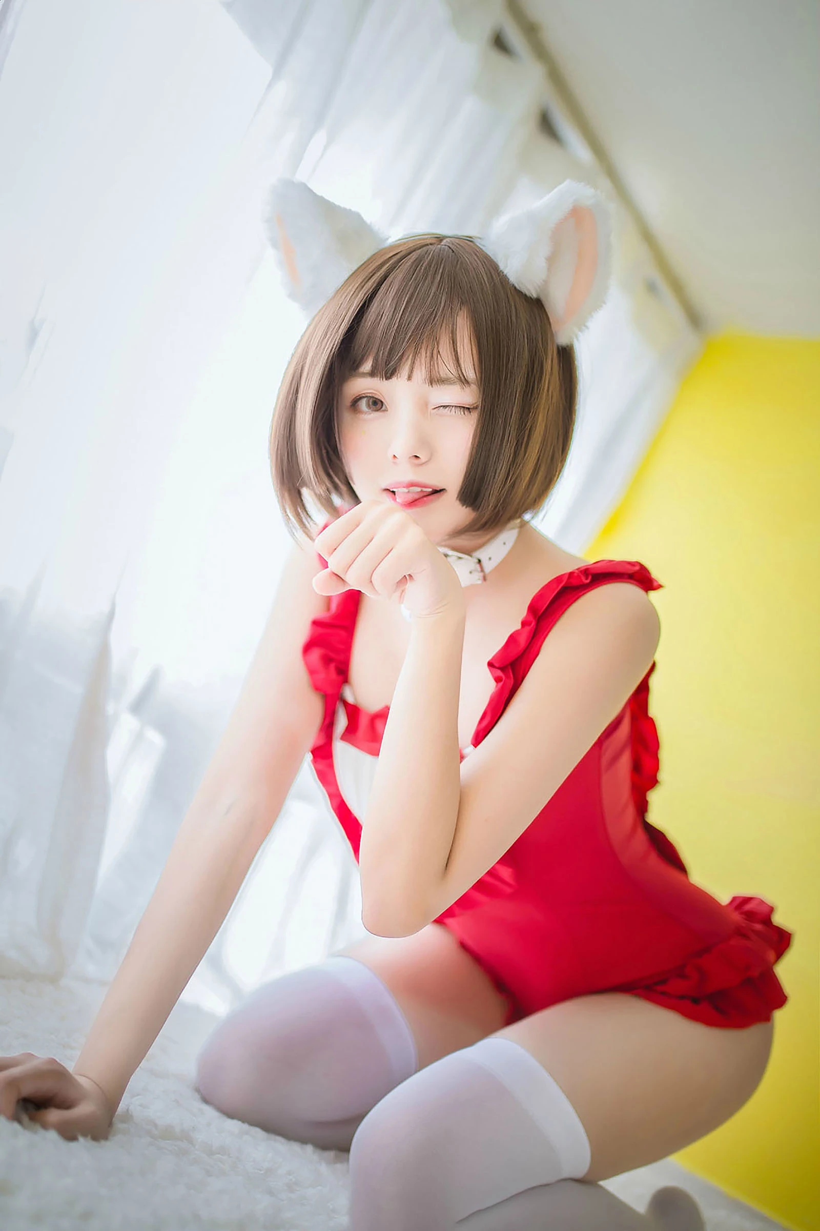 [御姐]陳梓涵大圖美圖作品：寫真館攝影甜美綻放陳梓涵翹臀曲線氣質綻放寫真集 - 18