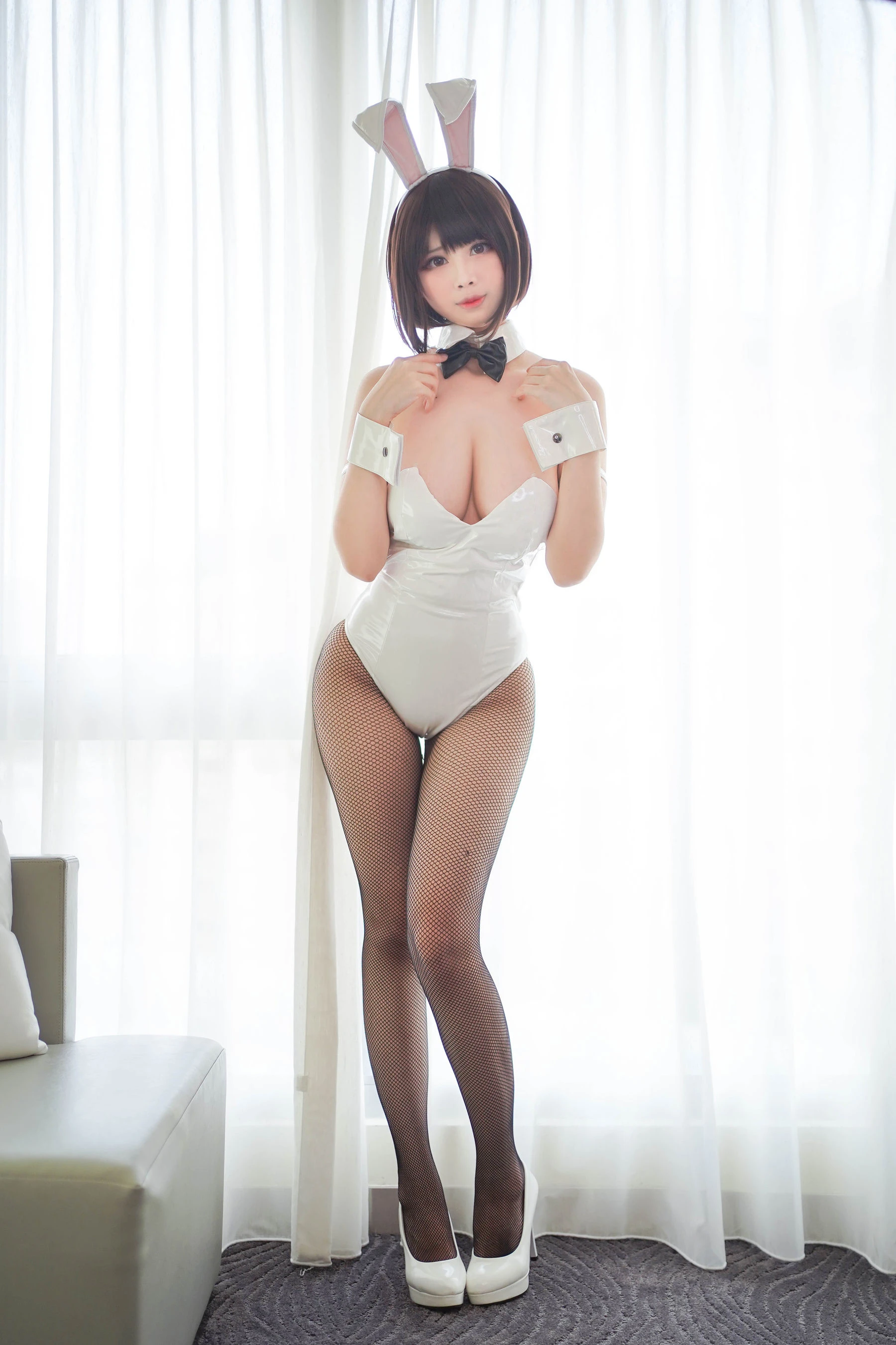 [美模]林思琪林思琪私藏精選大片：自然光性感風採綻放美胸寫真合集 - 1