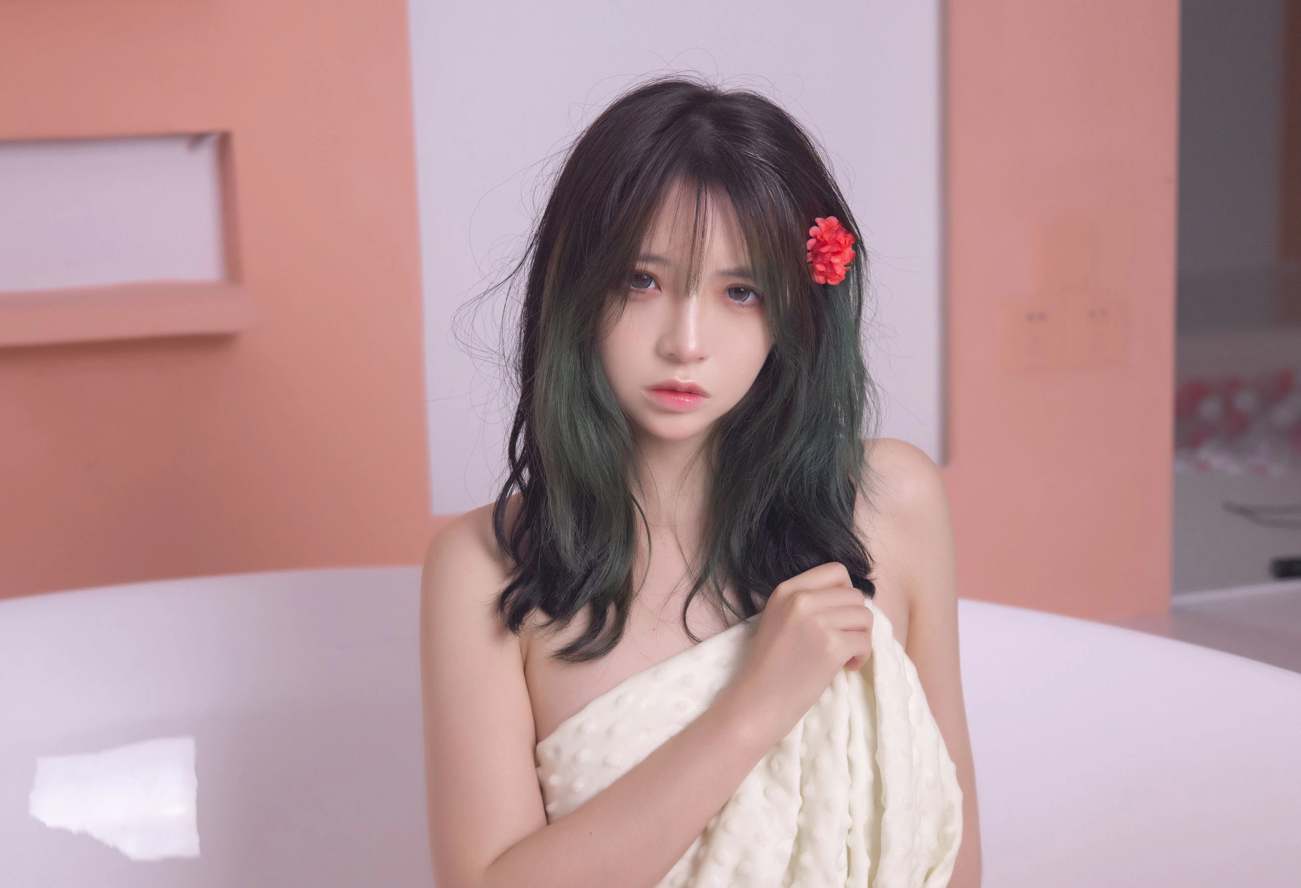[嫩模]周曉麗周曉麗私藏珍藏大片：自然光清純神韻彰顯美腿寫真合集 - 12