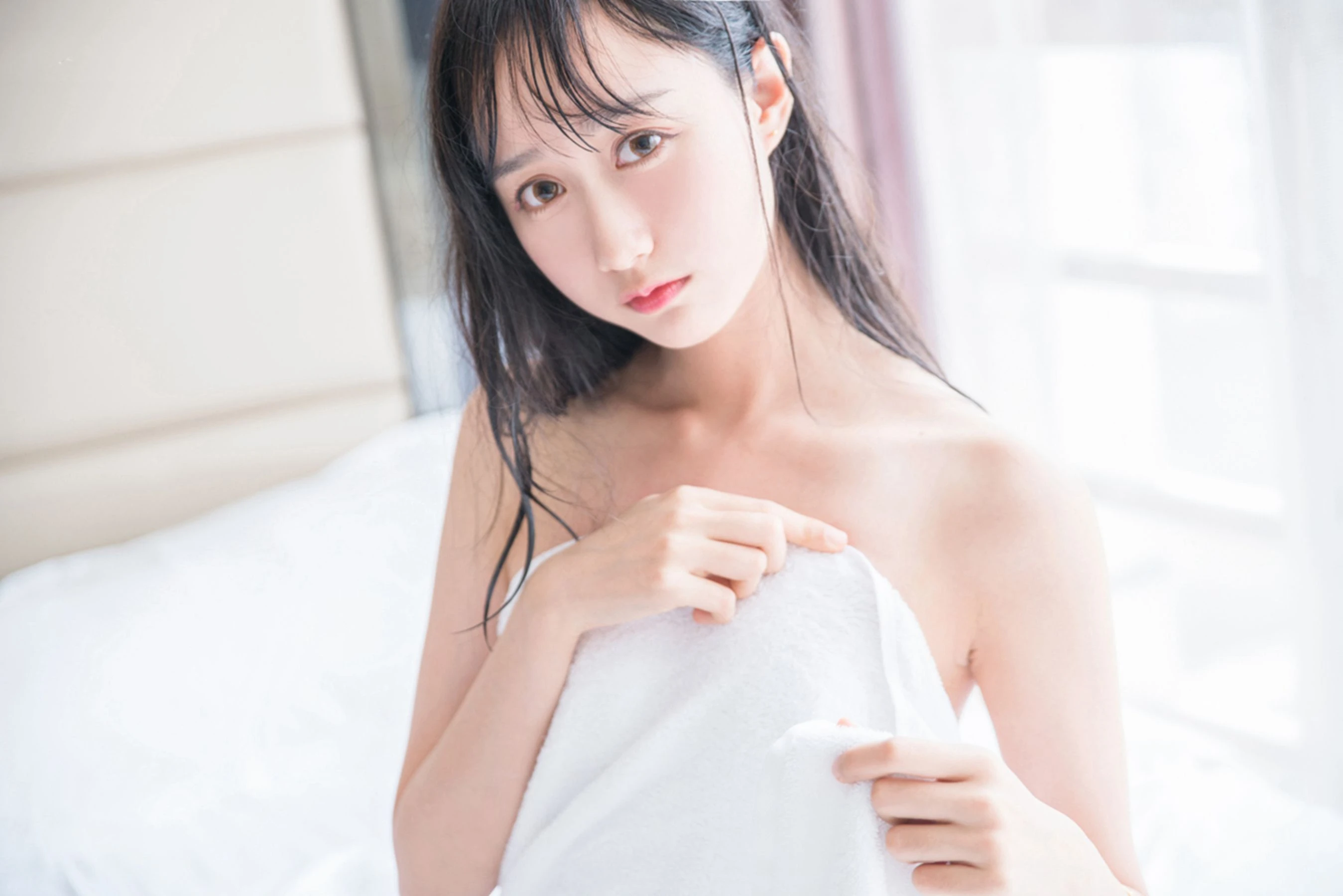 [校花]許慧新大片攝影大師作：許慧新甜美於室內展現曲線風情首發演繹 - 57
