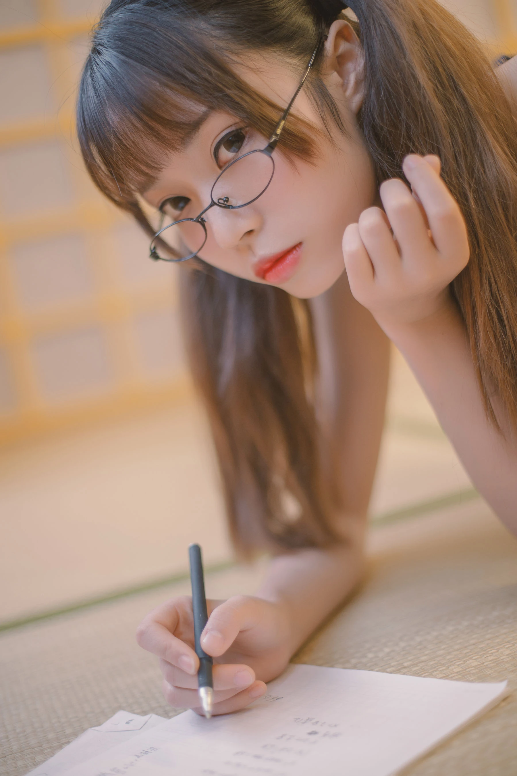 [校花]陳靜雅陳靜雅戶外大圖大片：甜美韻味釋放美腿誘惑彰顯寫真大片 - 22