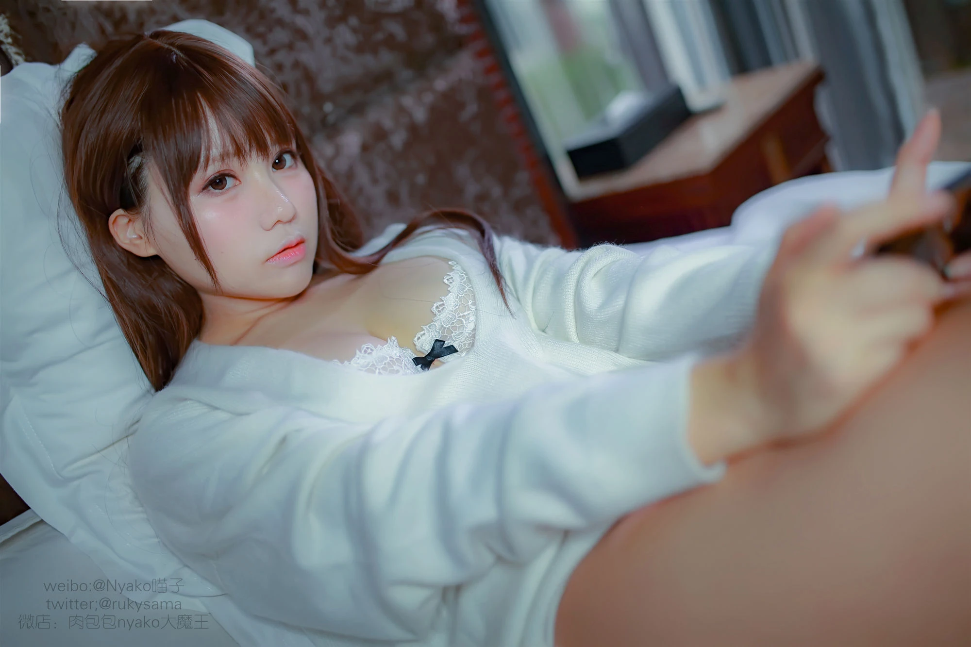 [護士]謝雨桐謝雨桐寫真館首發藝術：魅惑風情釋放曲線誘惑釋放寫真大片 - 91