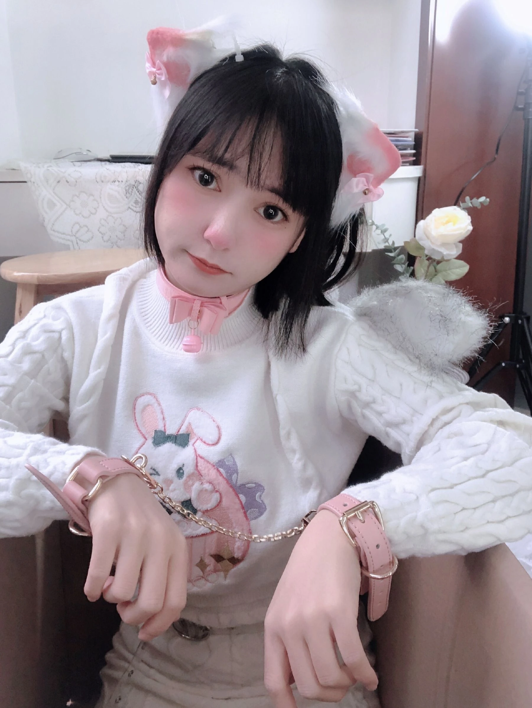 [校花]宋雨萱宋雨萱甜美魅力作品大賞：自然光超清作品演繹美胸誘惑美學 - 160