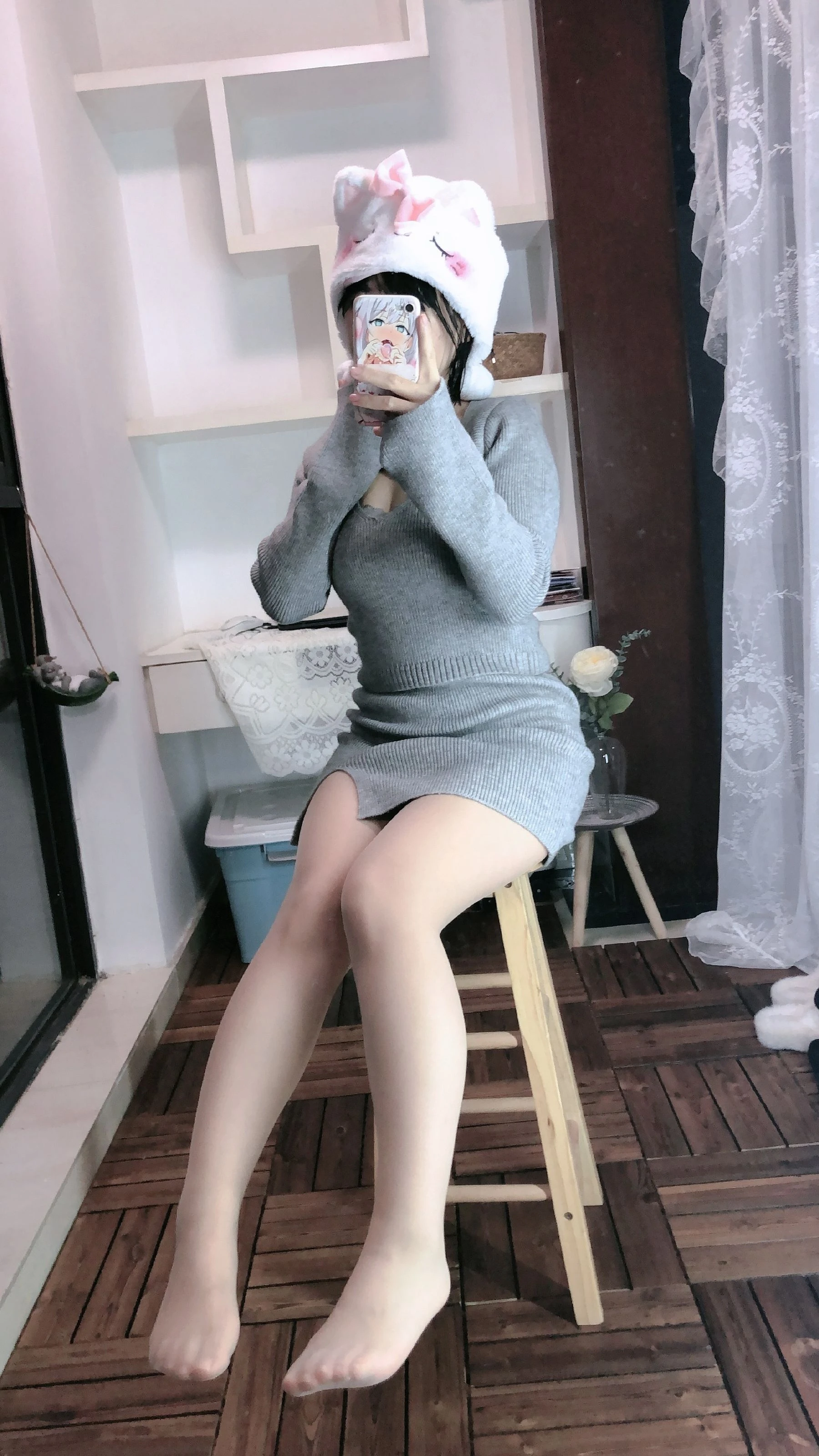 [校花]宋雨萱宋雨萱甜美魅力作品大賞：自然光超清作品演繹美胸誘惑美學 - 58
