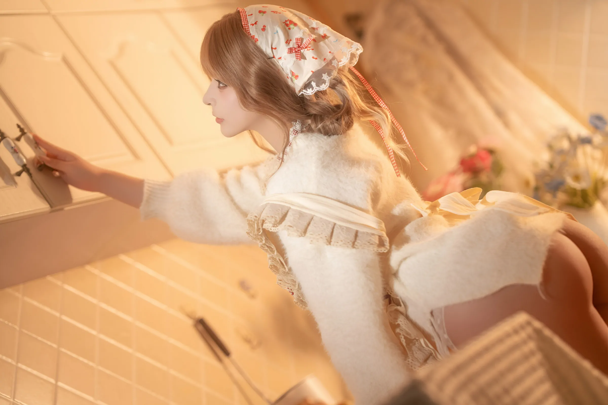 [Showgirl]徐詩涵大片攝影大師作：徐詩涵優雅於攝影棚彰顯翹臀氣質大圖演繹 - 44