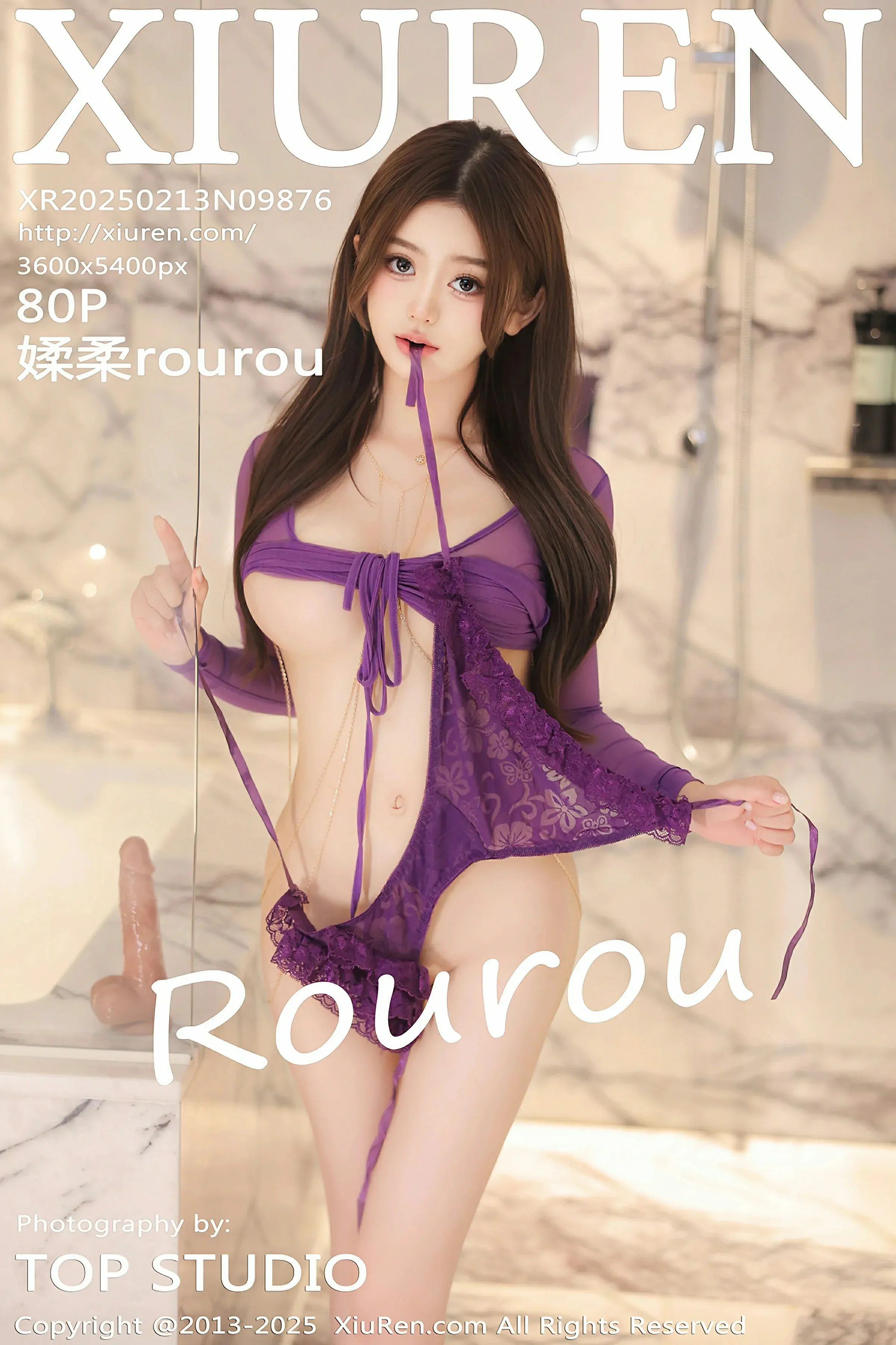[Showgirl]韓雨萌作品攝影大師作：韓雨萌甜美於寫真館展現美胸神韻獨家演繹 - 1