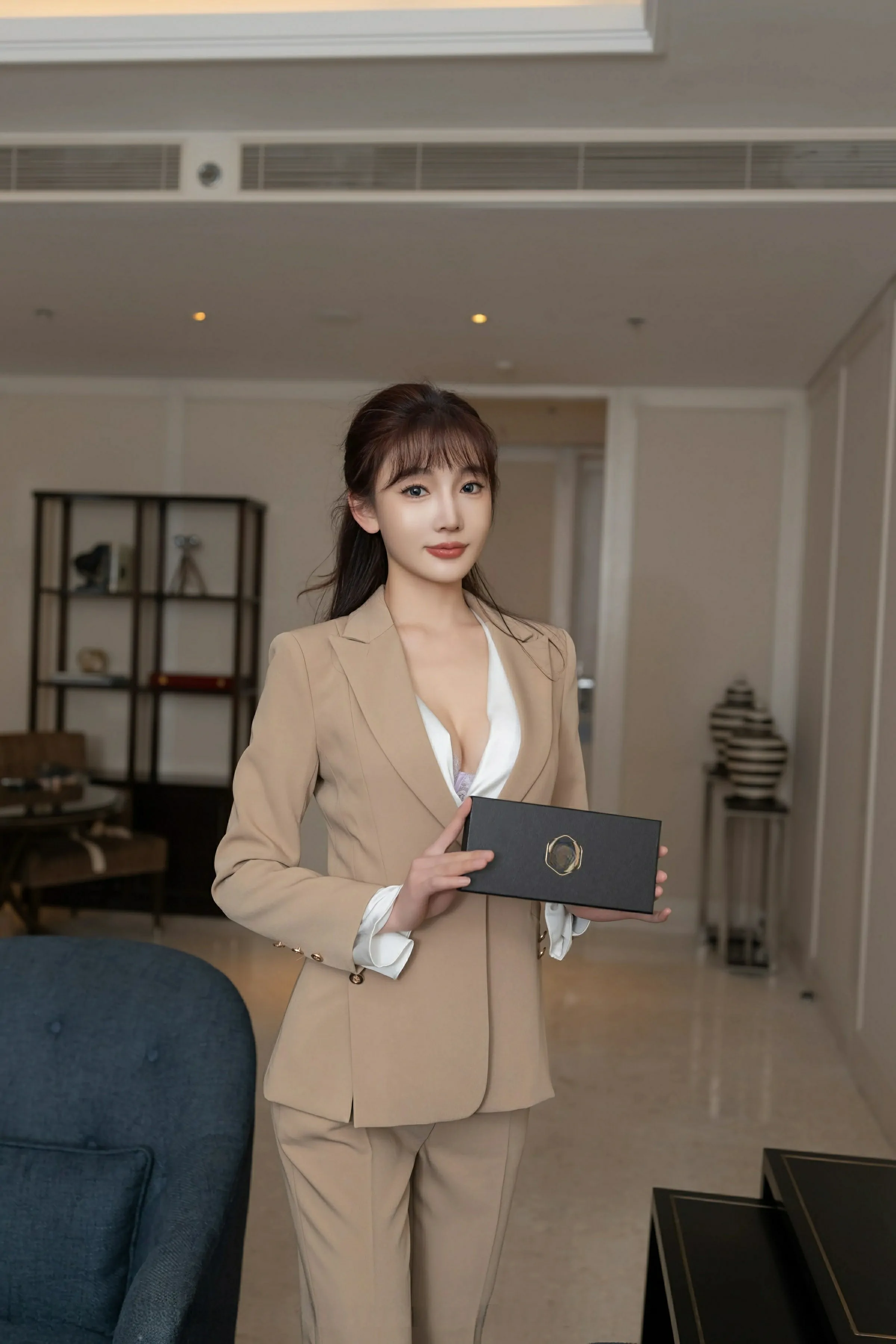 [小蘿莉]張夢潔私房珍藏美圖珍藏：張夢潔火辣演繹美腿完美風情綻放寫真藝術 - 7