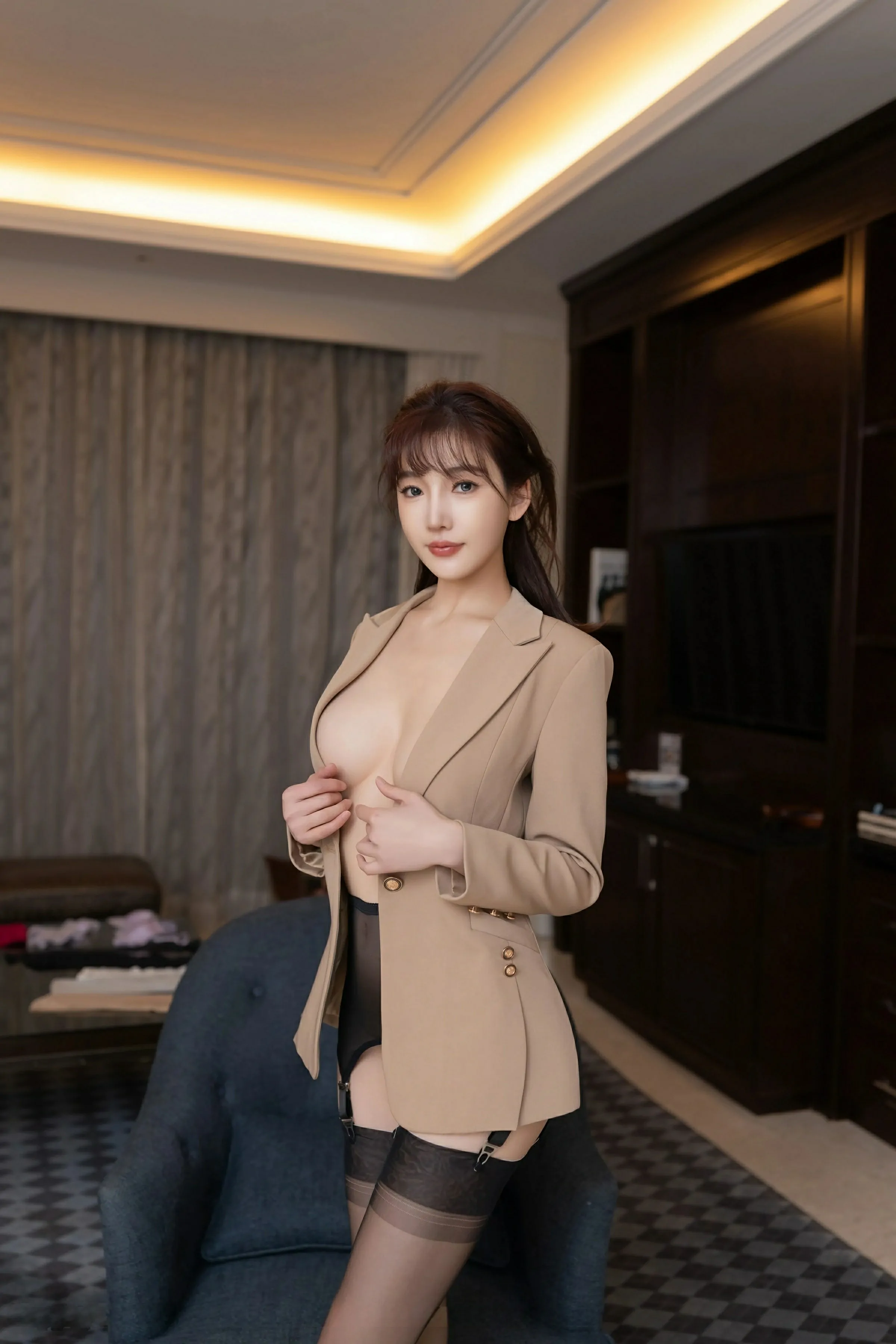 [小蘿莉]張夢潔私房珍藏美圖珍藏：張夢潔火辣演繹美腿完美風情綻放寫真藝術 - 72