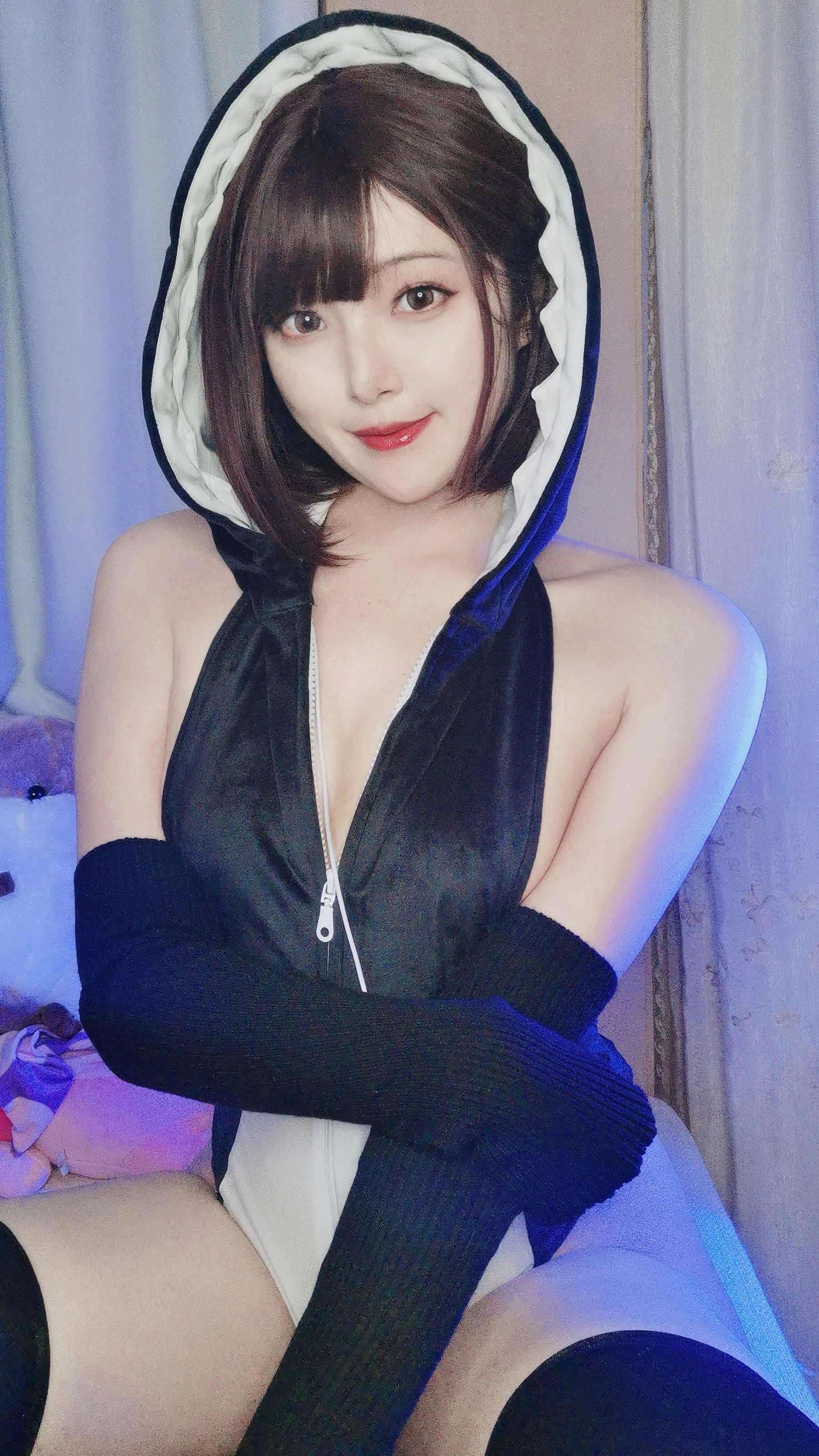 [主播]孫莉婷孫莉婷私藏珍藏美圖：攝影棚甜美風情綻放長腿寫真合集 - 21
