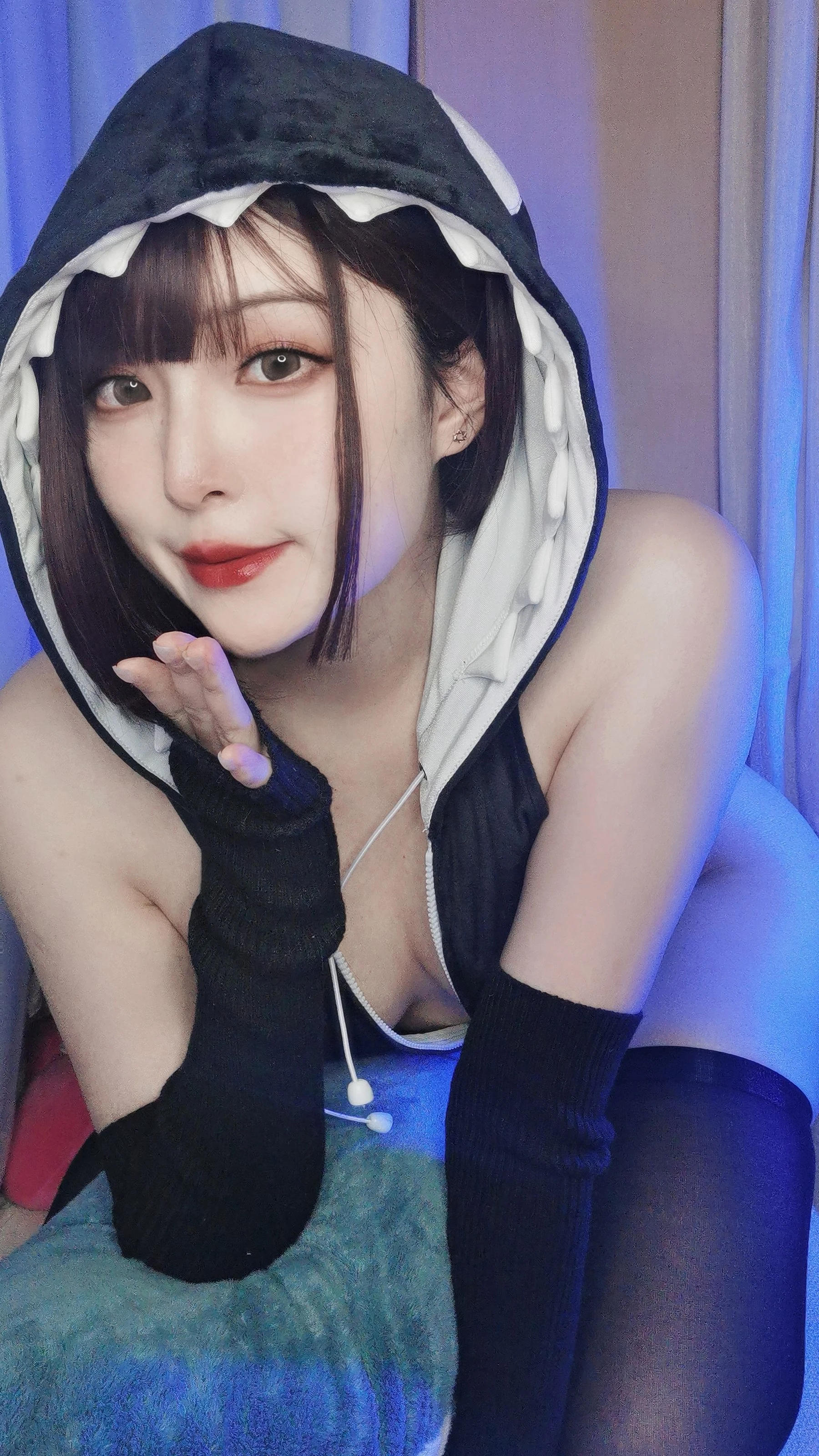[主播]孫莉婷孫莉婷私藏珍藏美圖：攝影棚甜美風情綻放長腿寫真合集 - 8