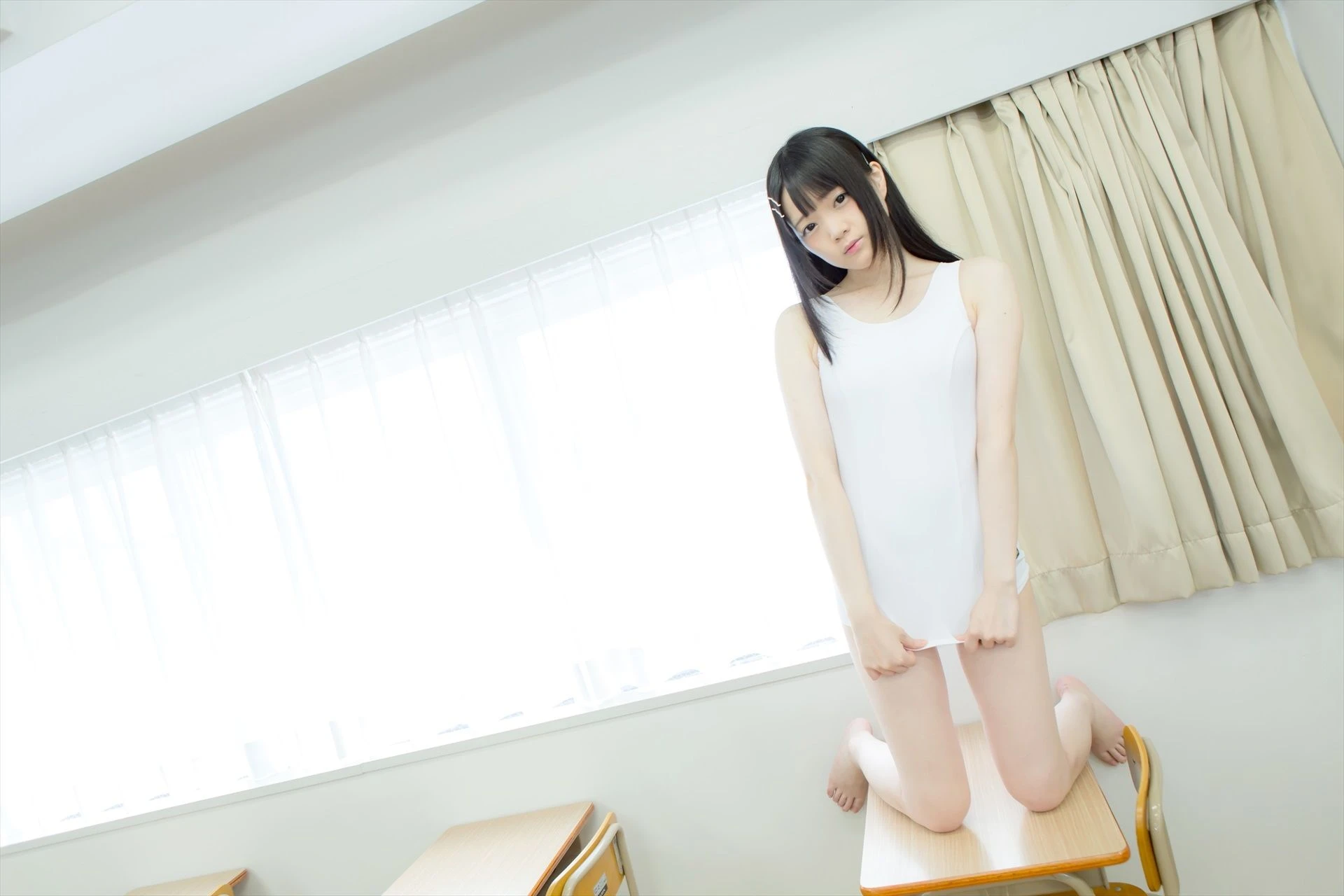 [仙女]鄭詩雨鄭詩雨時尚風情作品大賞：寫真館高清作品演繹翹臀誘惑美學 - 9