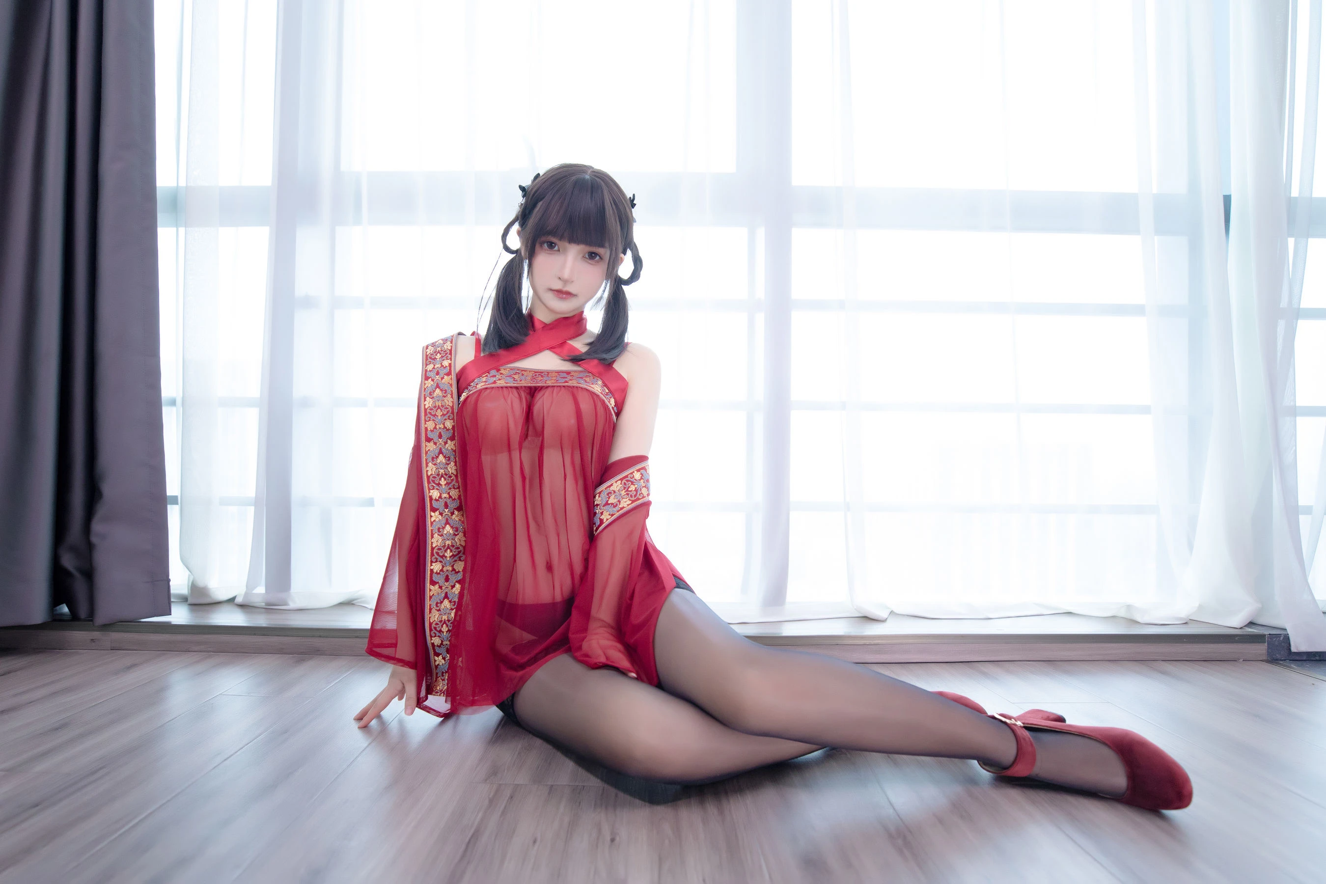 [少婦]張思穎攝影棚首發藝術珍藏：張思穎清純演繹曲線完美格調綻放寫真藝術 - 43