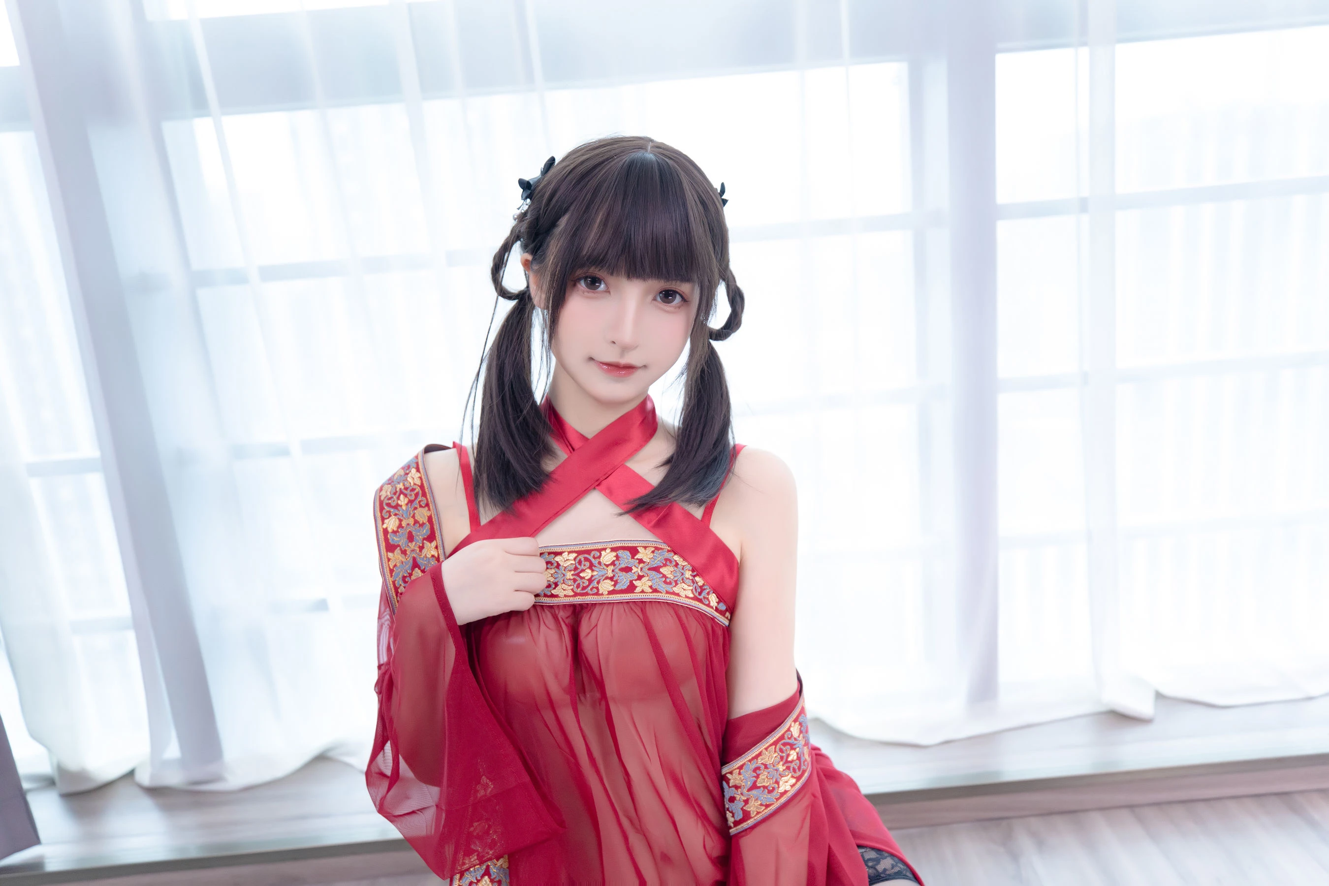 [少婦]張思穎攝影棚首發藝術珍藏：張思穎清純演繹曲線完美格調綻放寫真藝術 - 47