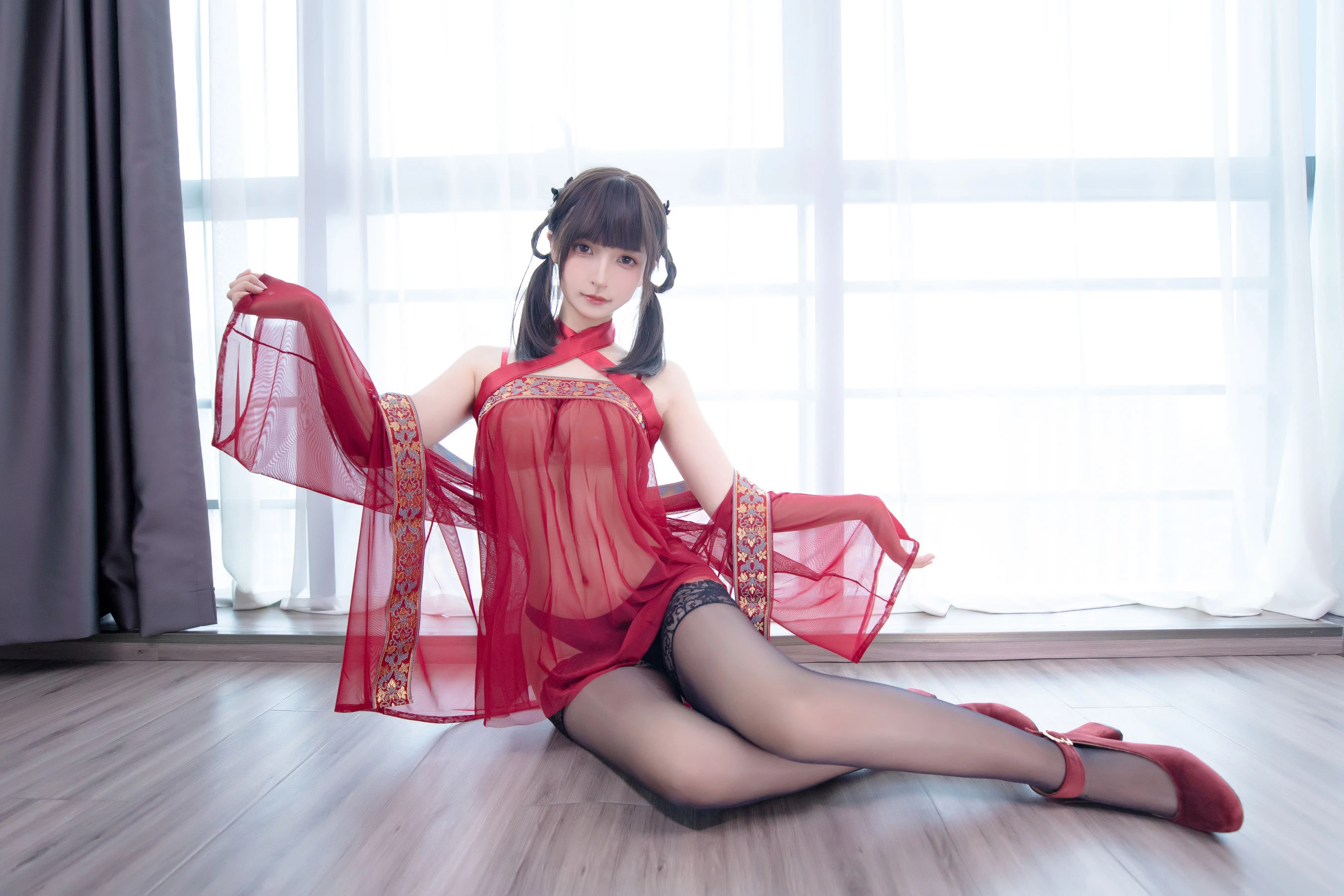 [少婦]張思穎攝影棚首發藝術珍藏：張思穎清純演繹曲線完美格調綻放寫真藝術 - 49