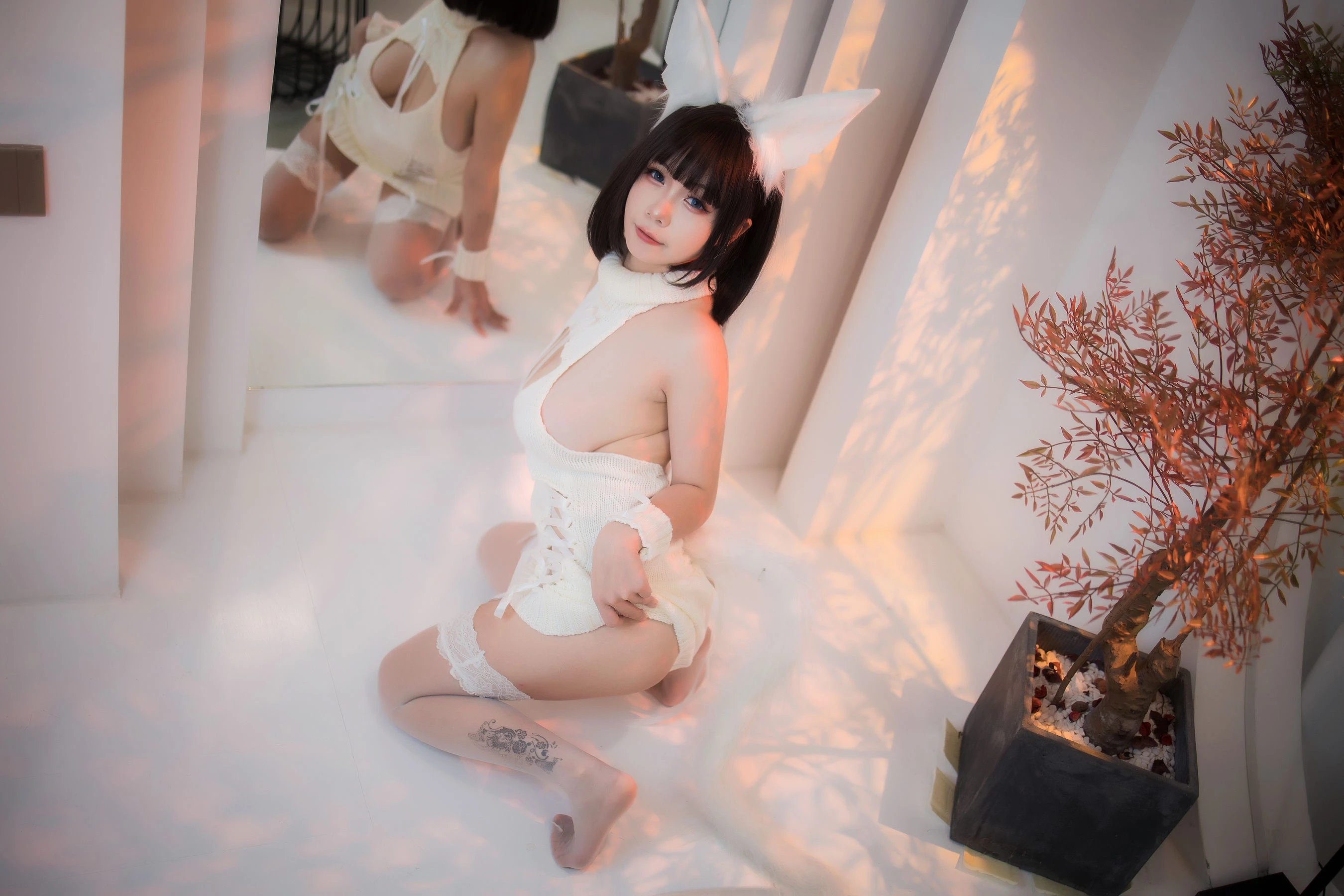 [女神]胡詩琪寫真館首發藝術珍藏：胡詩琪清純演繹長腿完美風採釋放寫真藝術 - 11