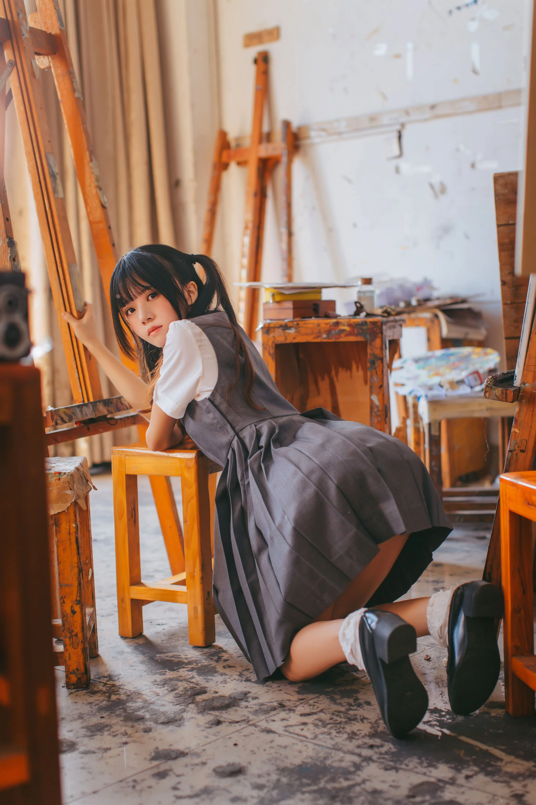 [仙女]彭詩怡彭詩怡性感格調作品大賞：戶外大圖作品演繹蜂腰誘惑美學 - 15