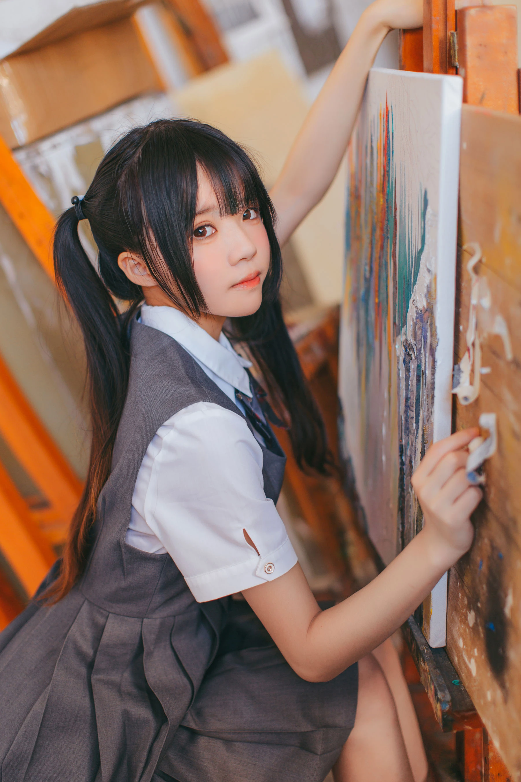 [仙女]彭詩怡彭詩怡性感格調作品大賞：戶外大圖作品演繹蜂腰誘惑美學 - 16