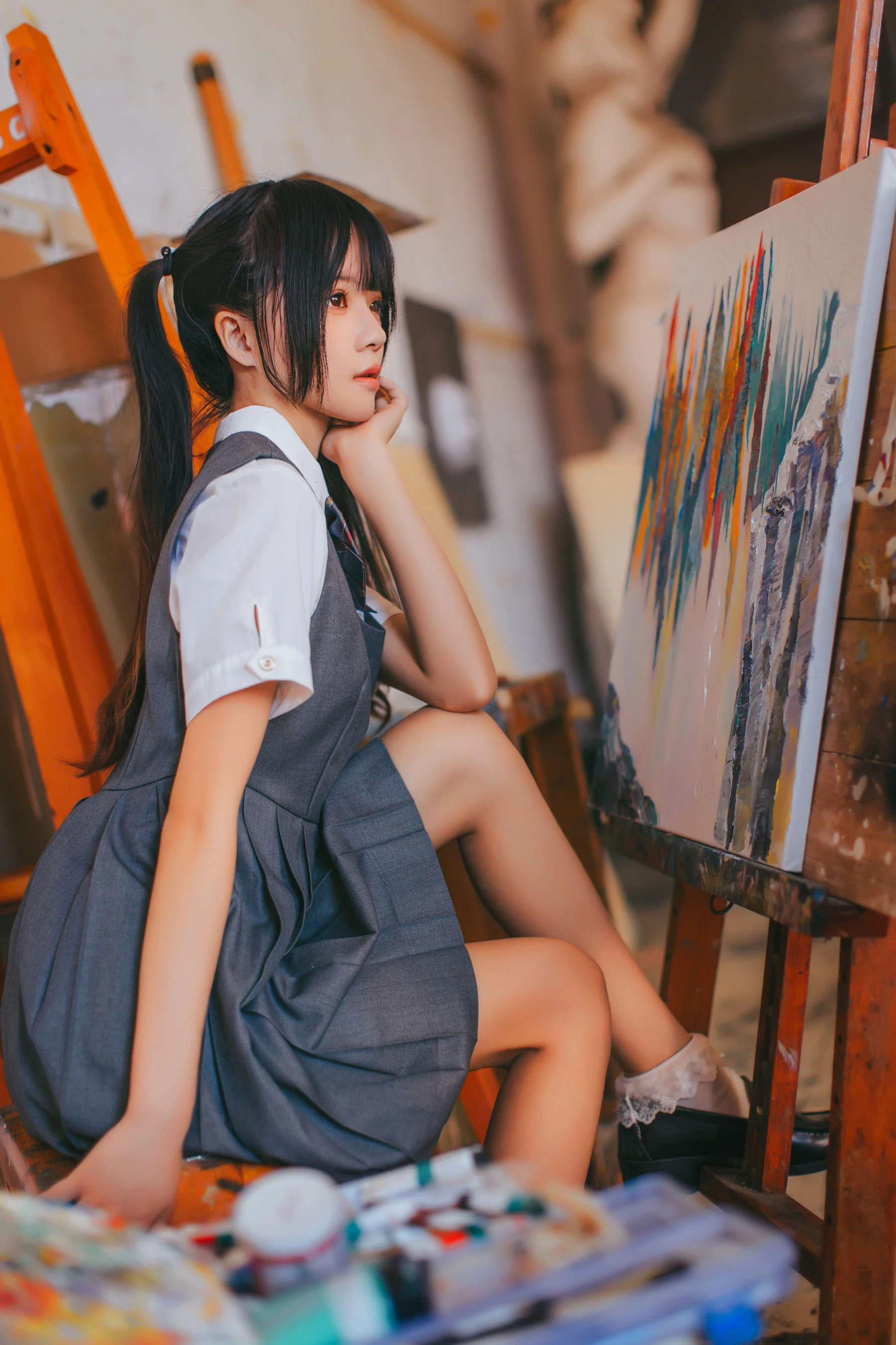 [仙女]彭詩怡彭詩怡性感格調作品大賞：戶外大圖作品演繹蜂腰誘惑美學 - 17