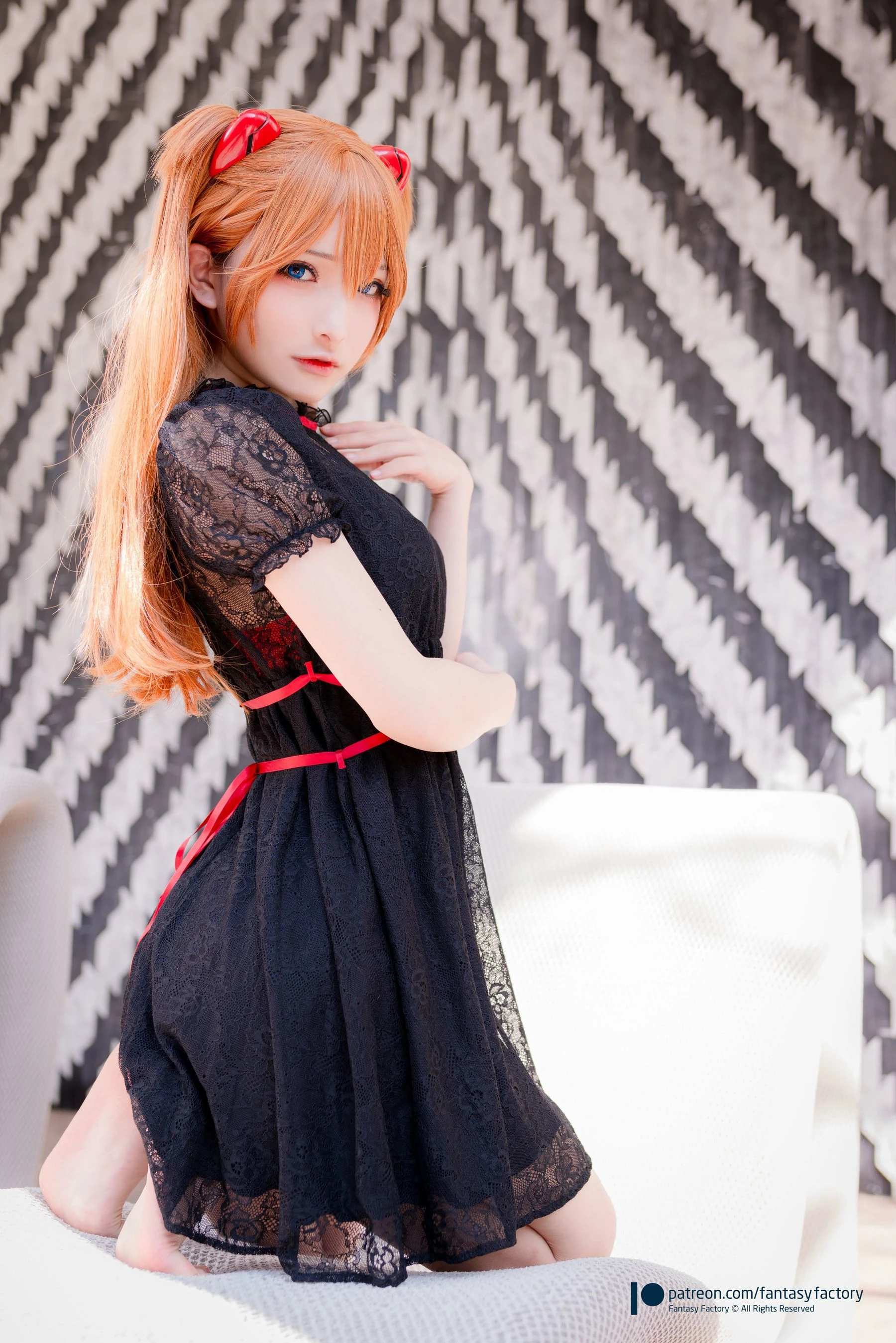 [Showgirl]朱雨靜藝術攝影大師作：朱雨靜優雅於室內詮釋身材風情超清演繹 - 22