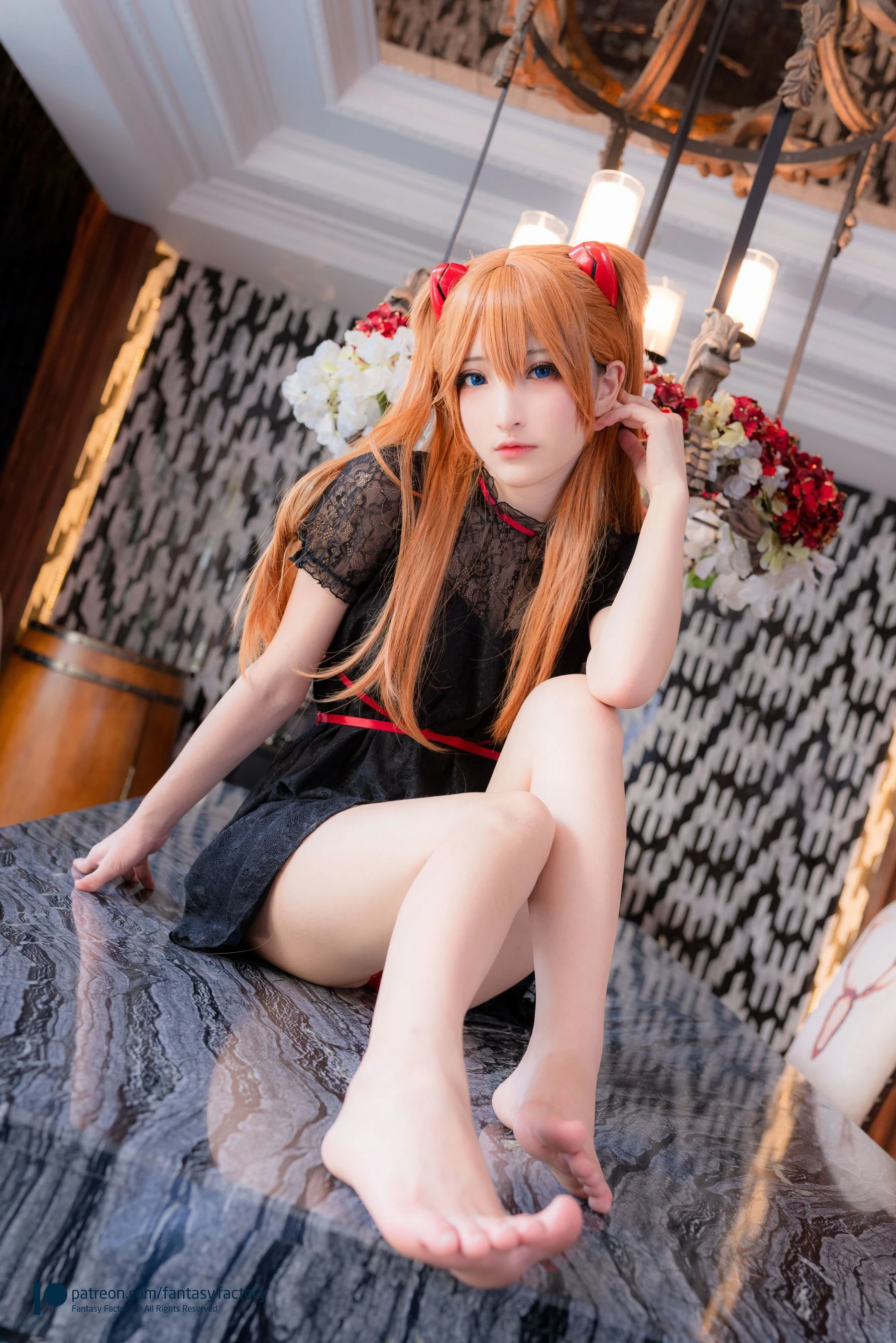 [Showgirl]朱雨靜藝術攝影大師作：朱雨靜優雅於室內詮釋身材風情超清演繹 - 48