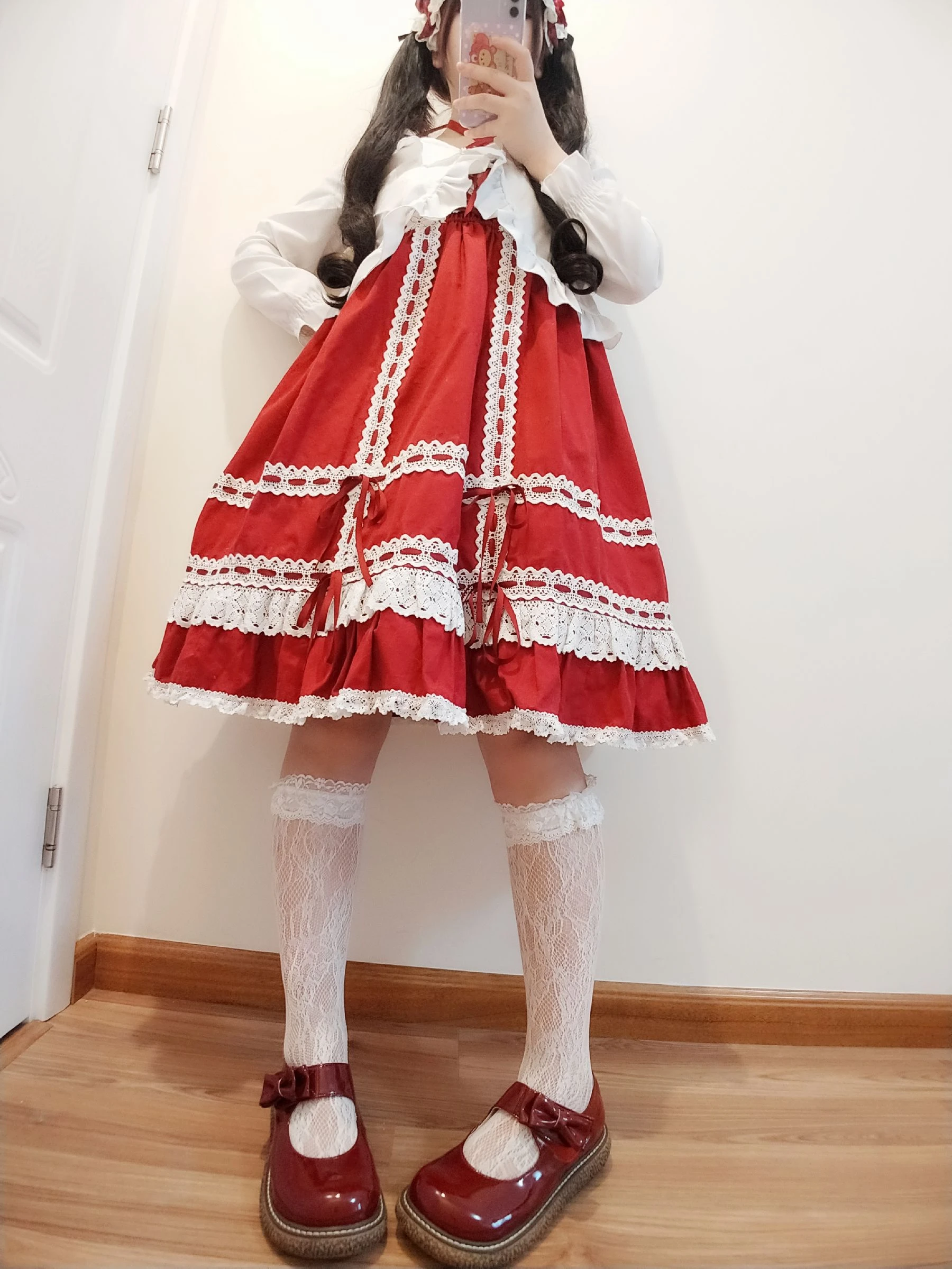 [網紅]唐曉雪超清攝影棚攝影藝術：唐曉雪清純神韻彰顯美腿完美曲線寫真 - 10