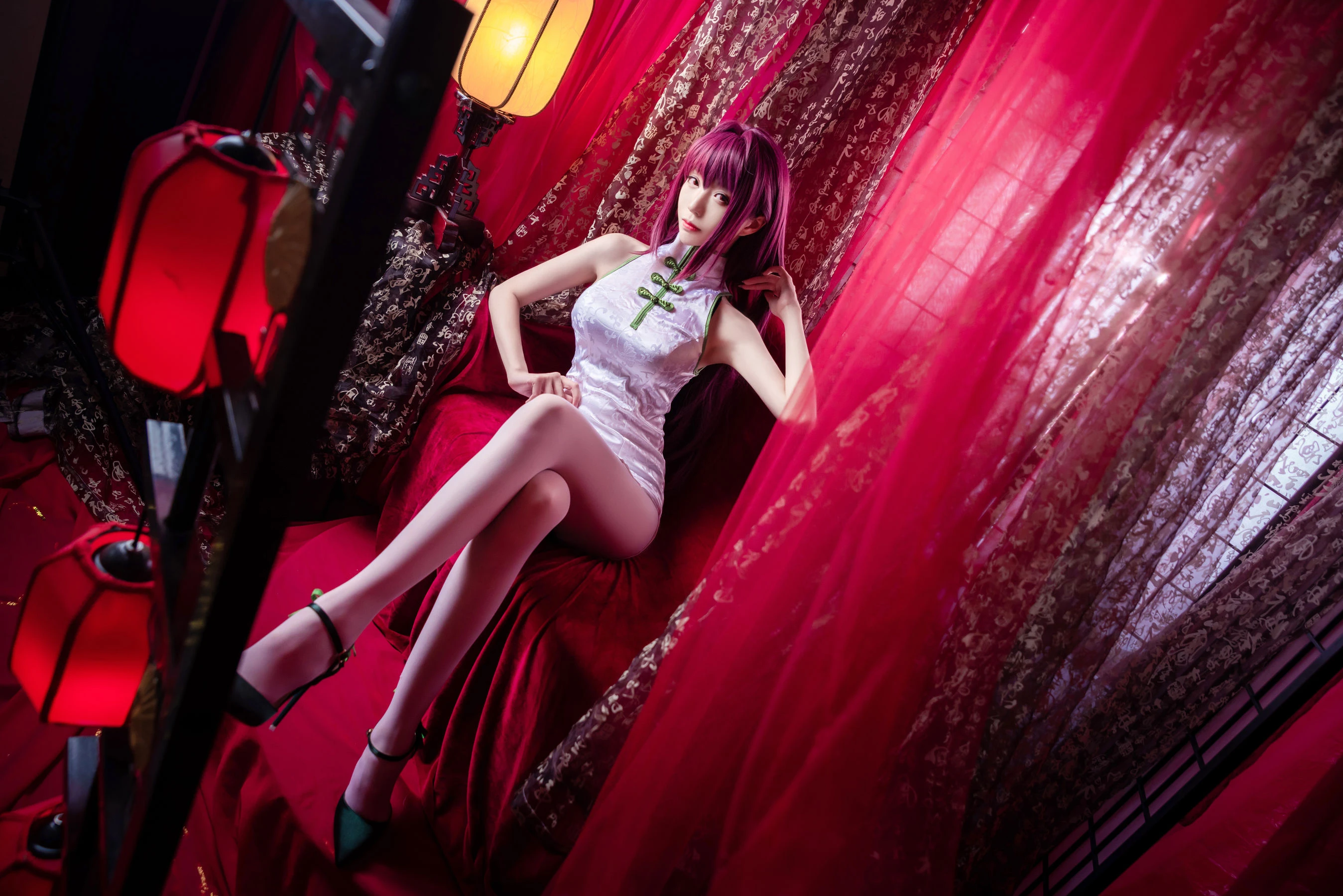 [嫩模]宋思怡室內珍藏美圖珍藏：宋思怡優雅演繹翹臀完美風採凸顯寫真藝術 - 36
