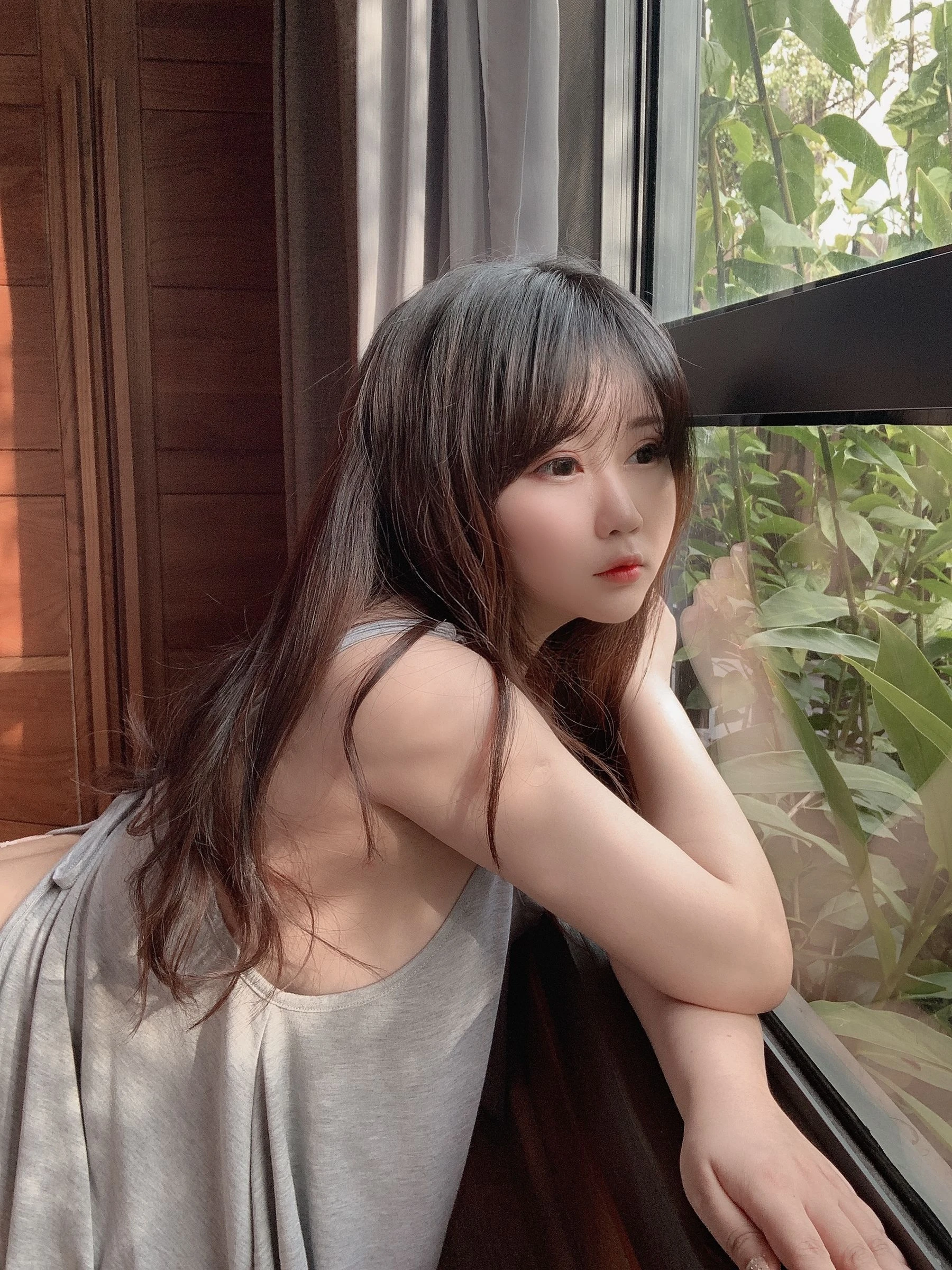[御姐]鄧欣怡美圖圖集精選：鄧欣怡清純格調於寫真館綻放翹臀曲線超清攝影 - 6