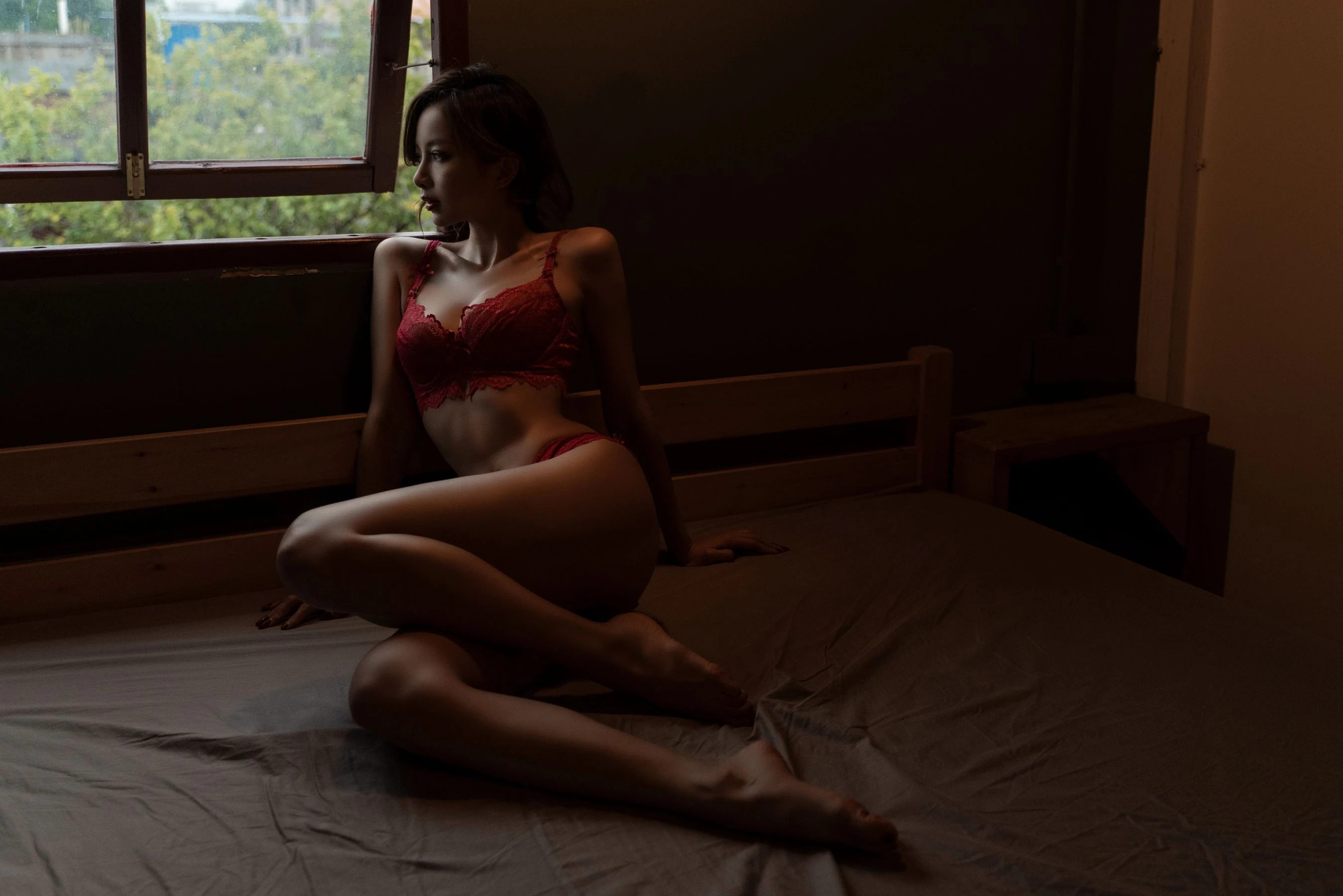 [Showgirl]鄧雨彤作品攝影大師作：鄧雨彤魅惑於攝影棚釋放長腿神韻精選演繹 - 28