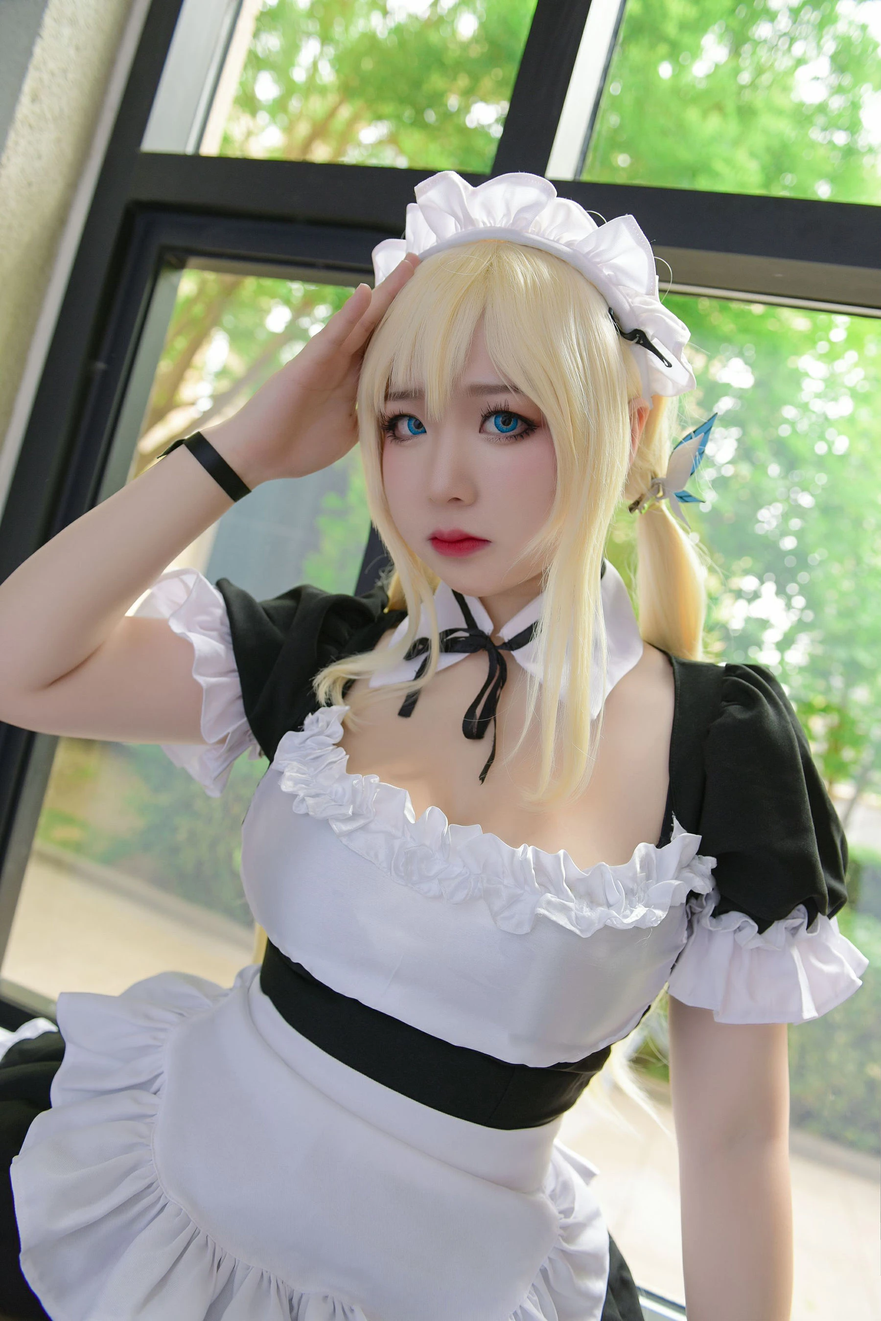[紅人]吳夢瑤珍藏室內圖集藝術：吳夢瑤性感格調展現美腿完美曲線寫真 - 3