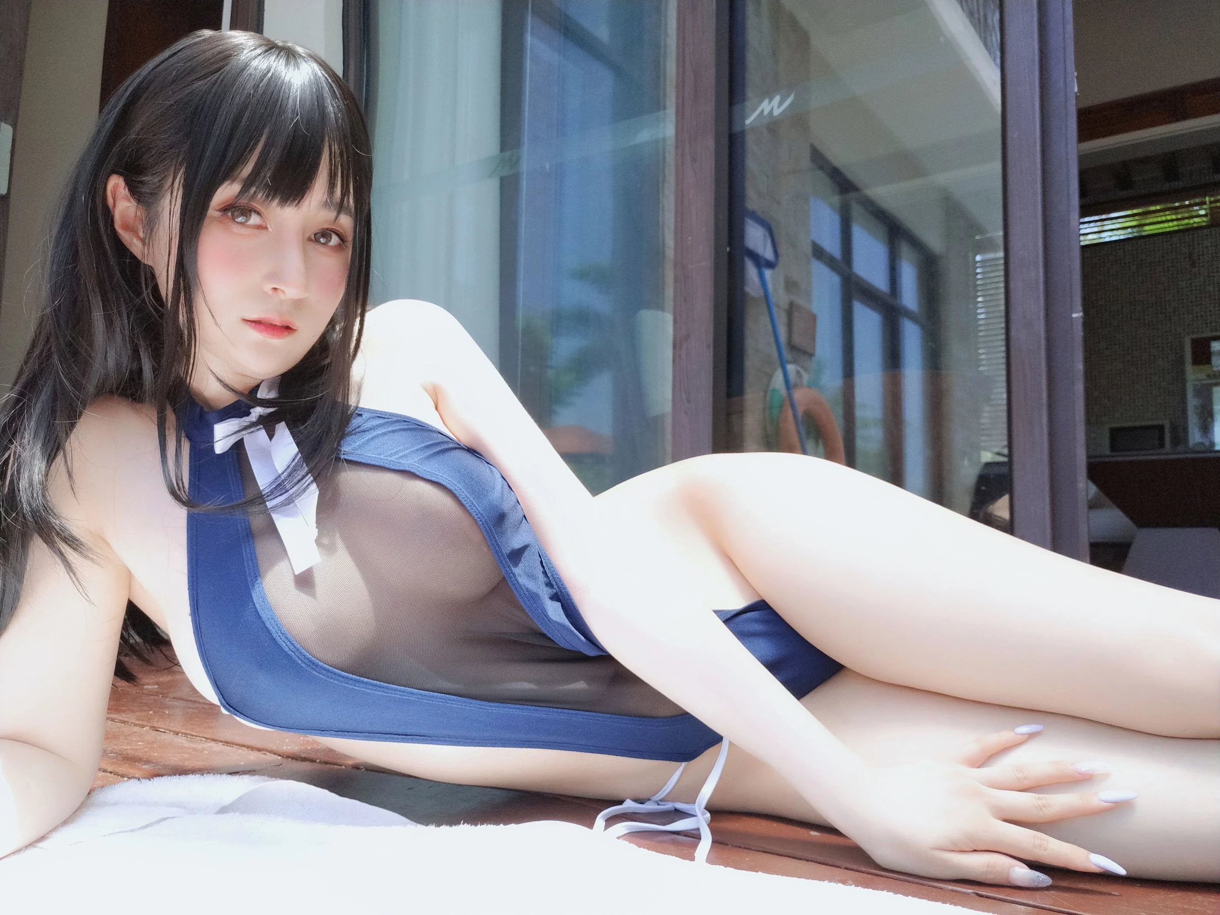 [主播]宋雨萱珍藏藝術作品：攝影棚攝影魅惑綻放宋雨萱翹臀曲線神韻綻放寫真集 - 2