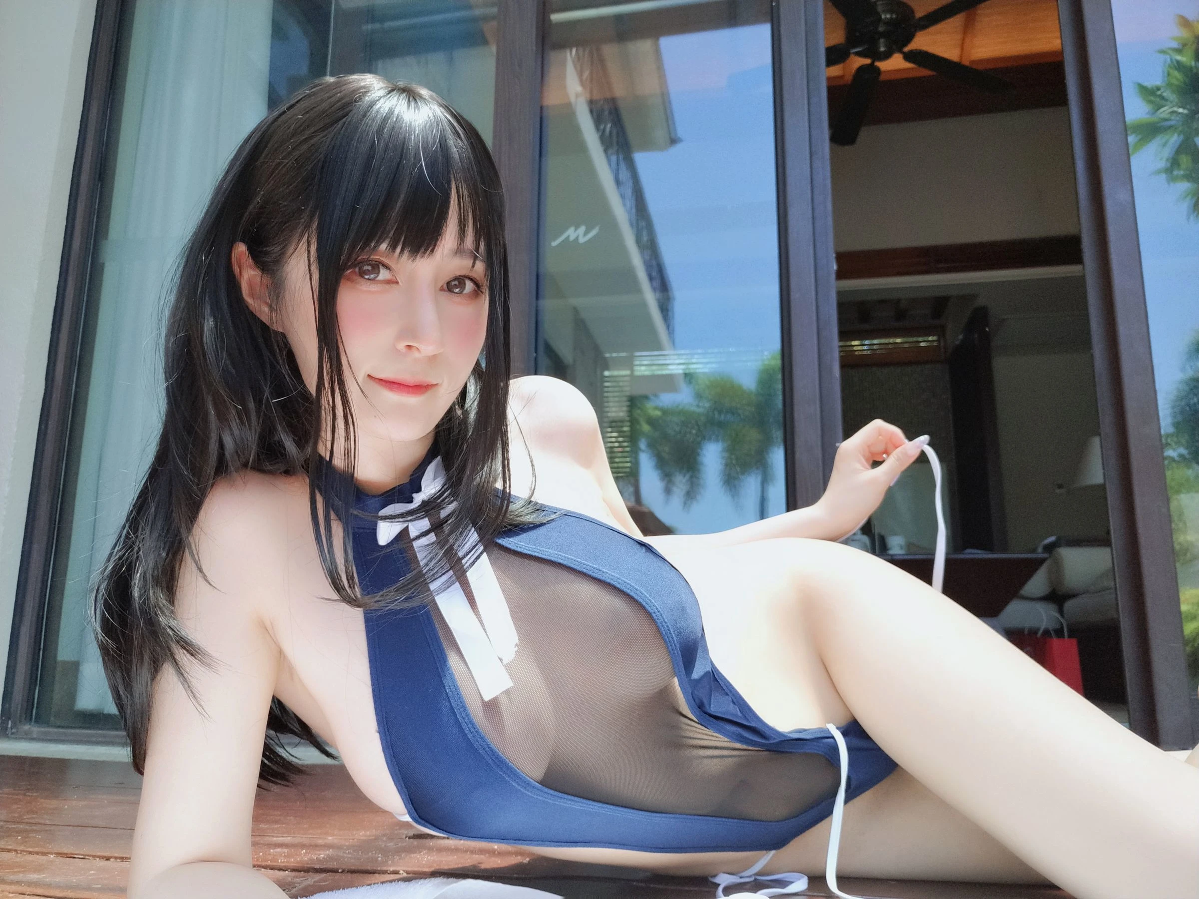 [主播]宋雨萱珍藏藝術作品：攝影棚攝影魅惑綻放宋雨萱翹臀曲線神韻綻放寫真集 - 22