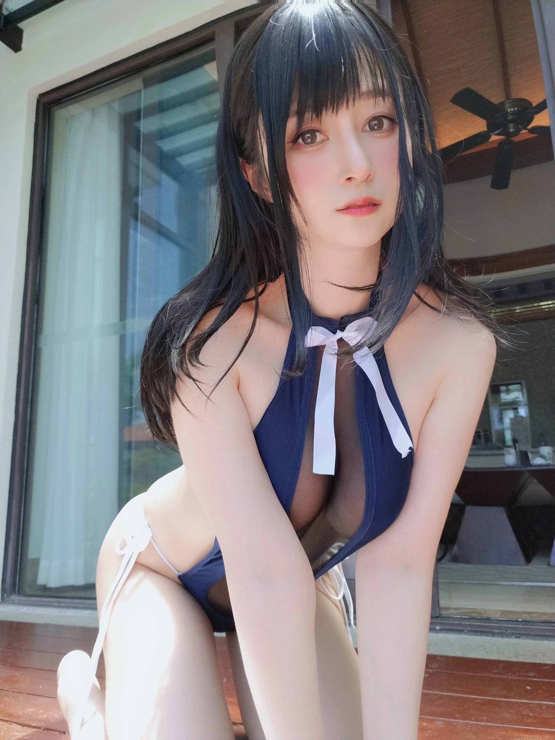 [主播]宋雨萱珍藏藝術作品：攝影棚攝影魅惑綻放宋雨萱翹臀曲線神韻綻放寫真集 - 33
