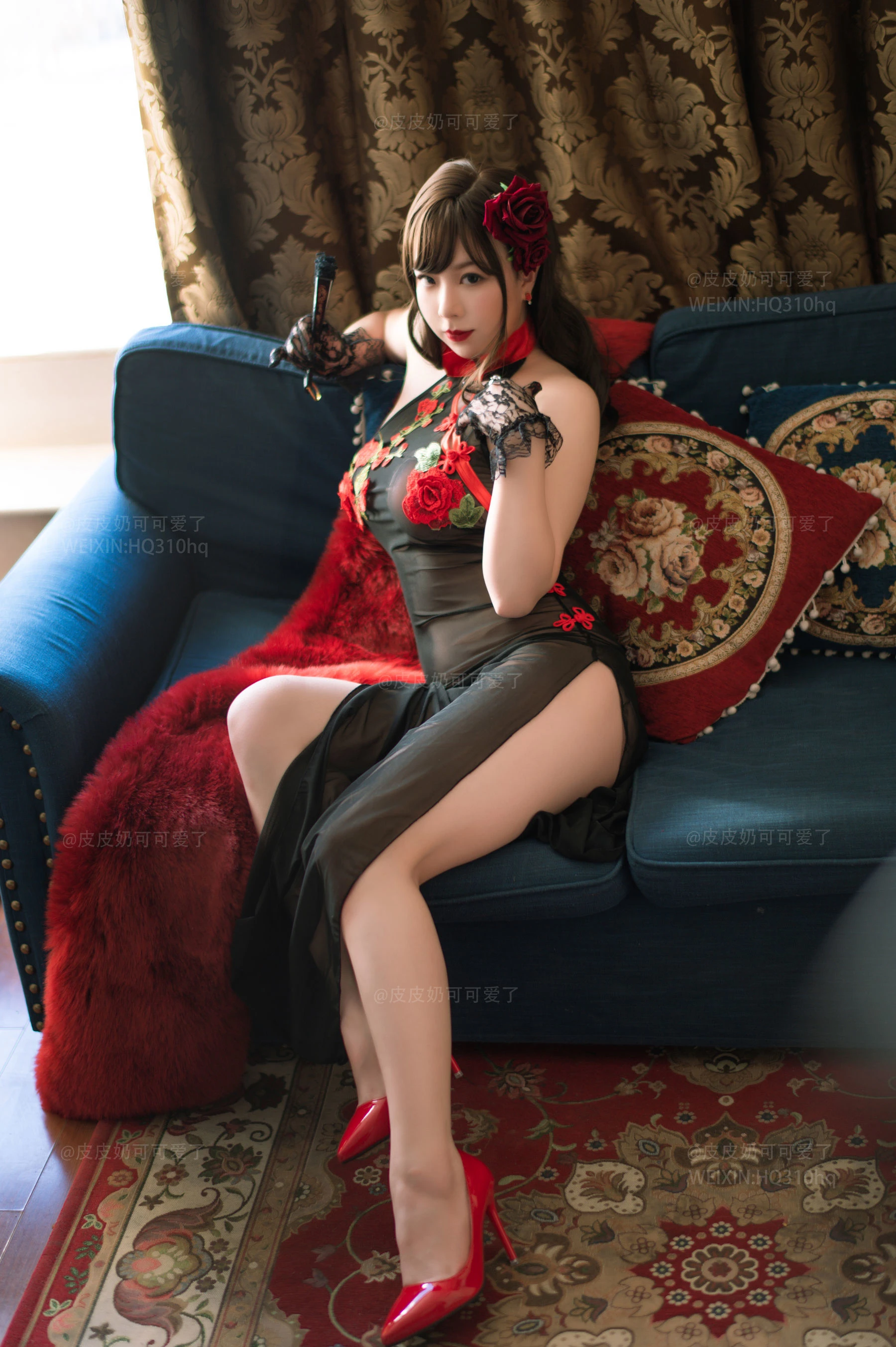 [主播]吳語彤超清戶外大片藝術：吳語彤火辣風情凸顯曲線完美曲線寫真 - 43