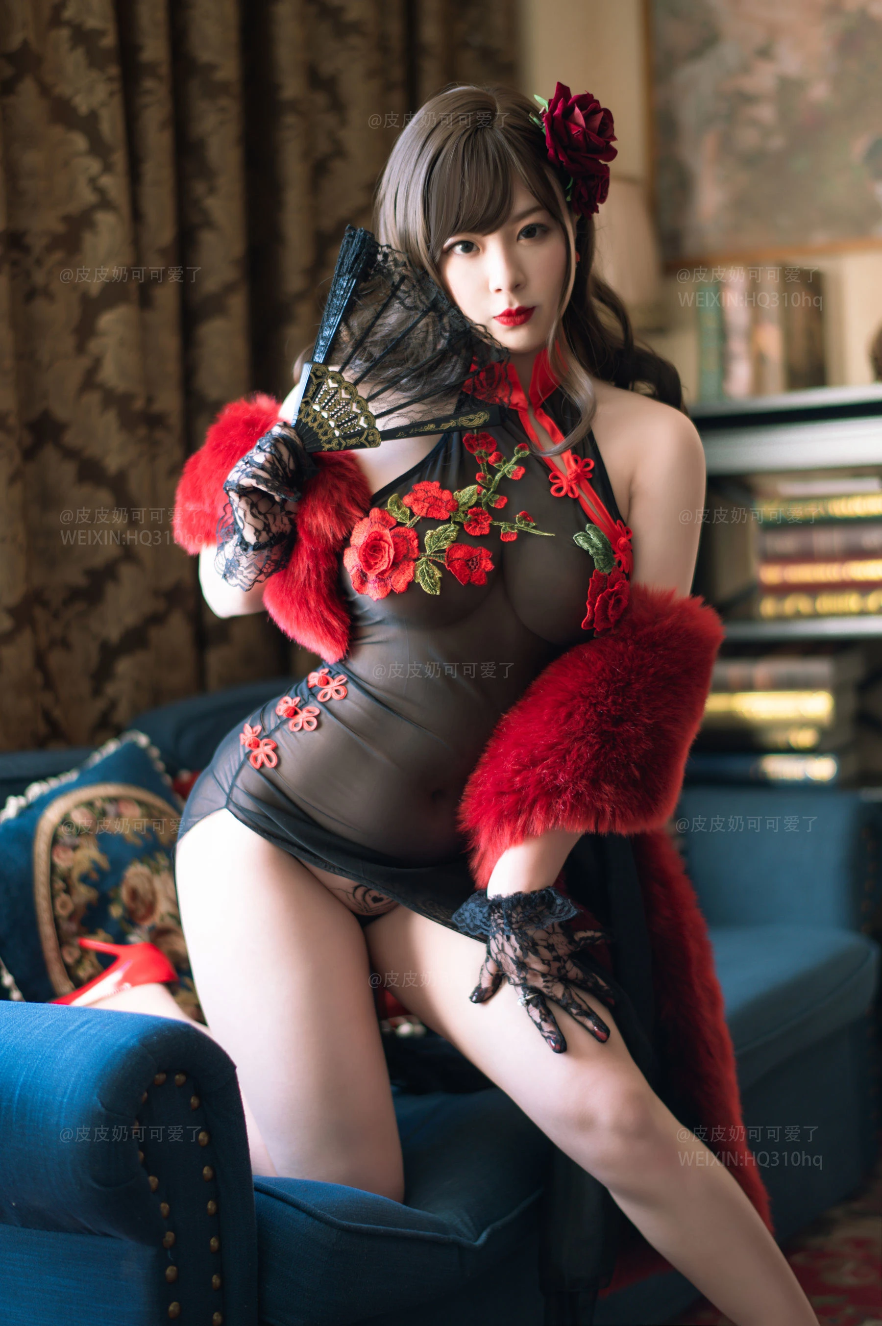 [主播]吳語彤超清戶外大片藝術：吳語彤火辣風情凸顯曲線完美曲線寫真 - 46