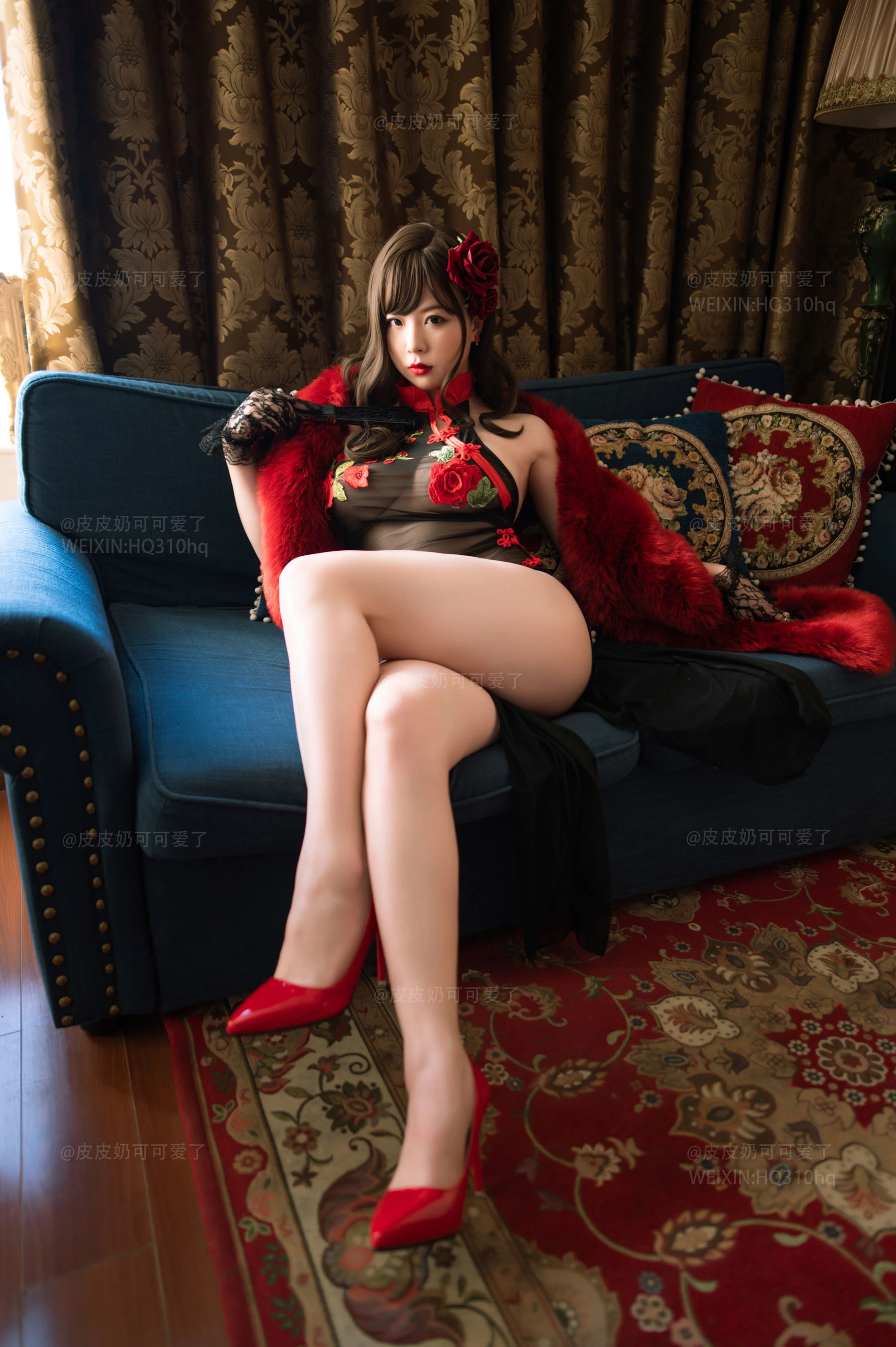 [主播]吳語彤超清戶外大片藝術：吳語彤火辣風情凸顯曲線完美曲線寫真 - 9
