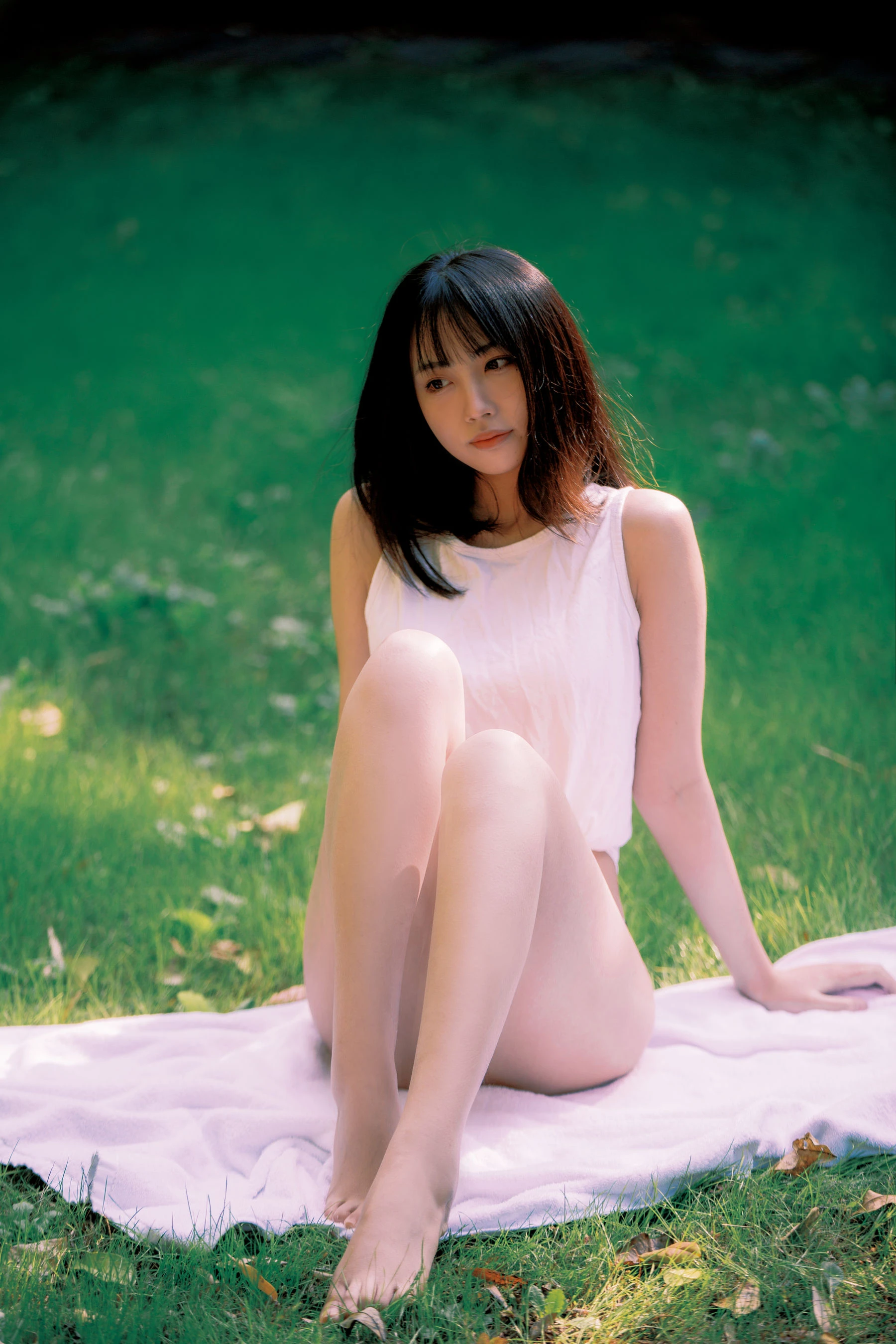 [美女]韓雨晴珍藏作品作品：攝影棚攝影甜美彰顯韓雨晴身材曲線韻味綻放寫真集 - 11