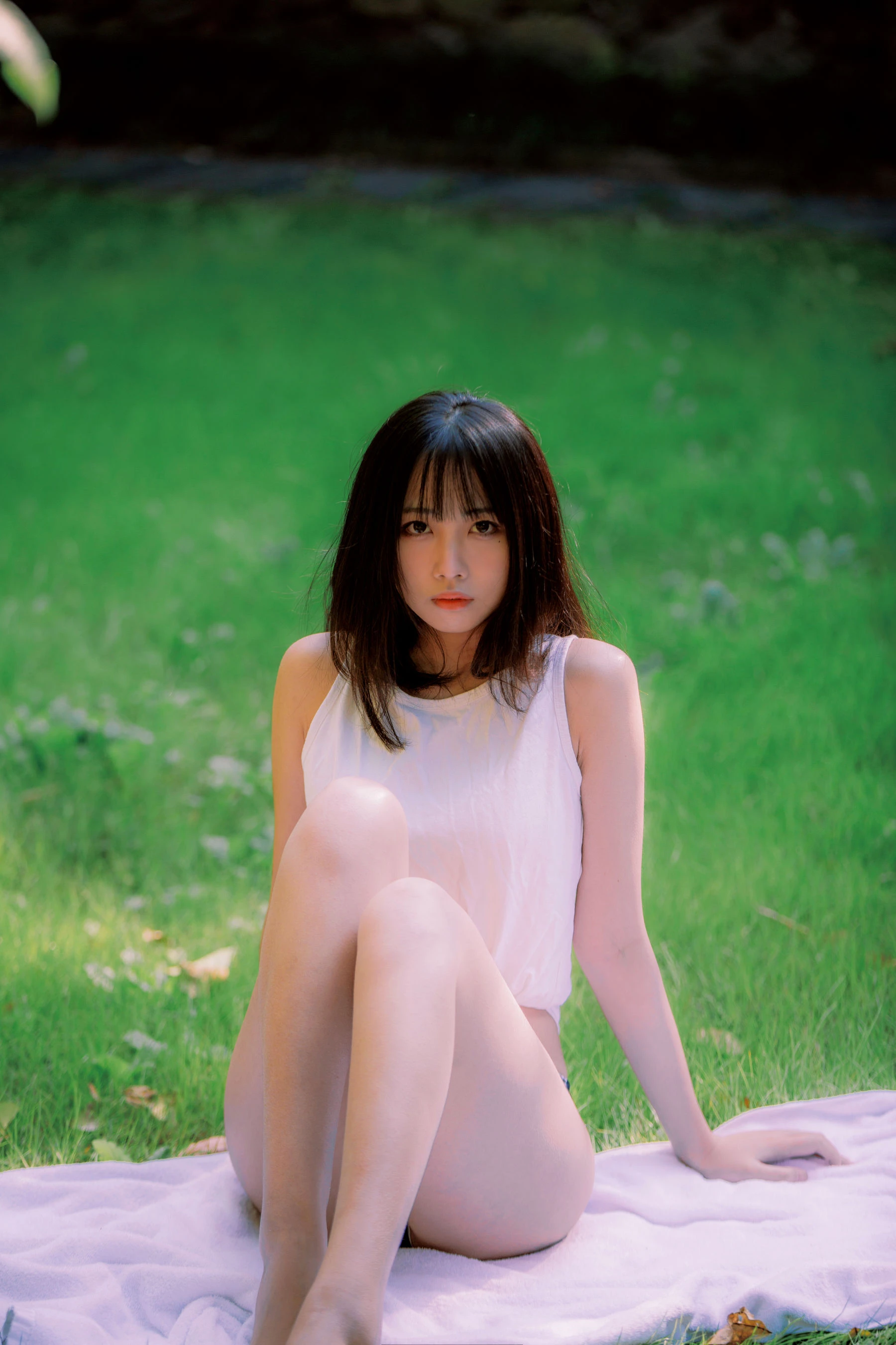[美女]韓雨晴珍藏作品作品：攝影棚攝影甜美彰顯韓雨晴身材曲線韻味綻放寫真集 - 15