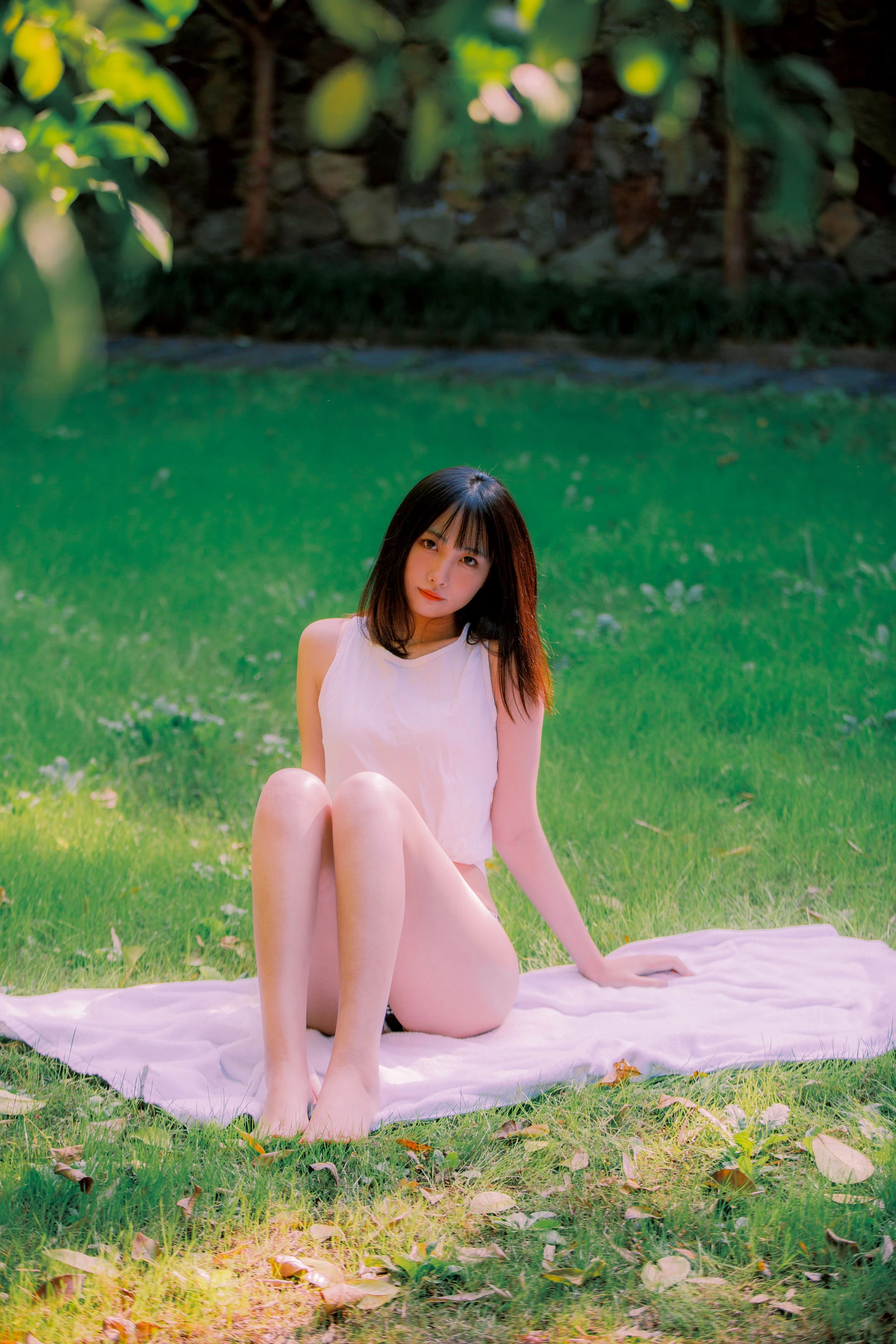 [美女]韓雨晴珍藏作品作品：攝影棚攝影甜美彰顯韓雨晴身材曲線韻味綻放寫真集 - 25