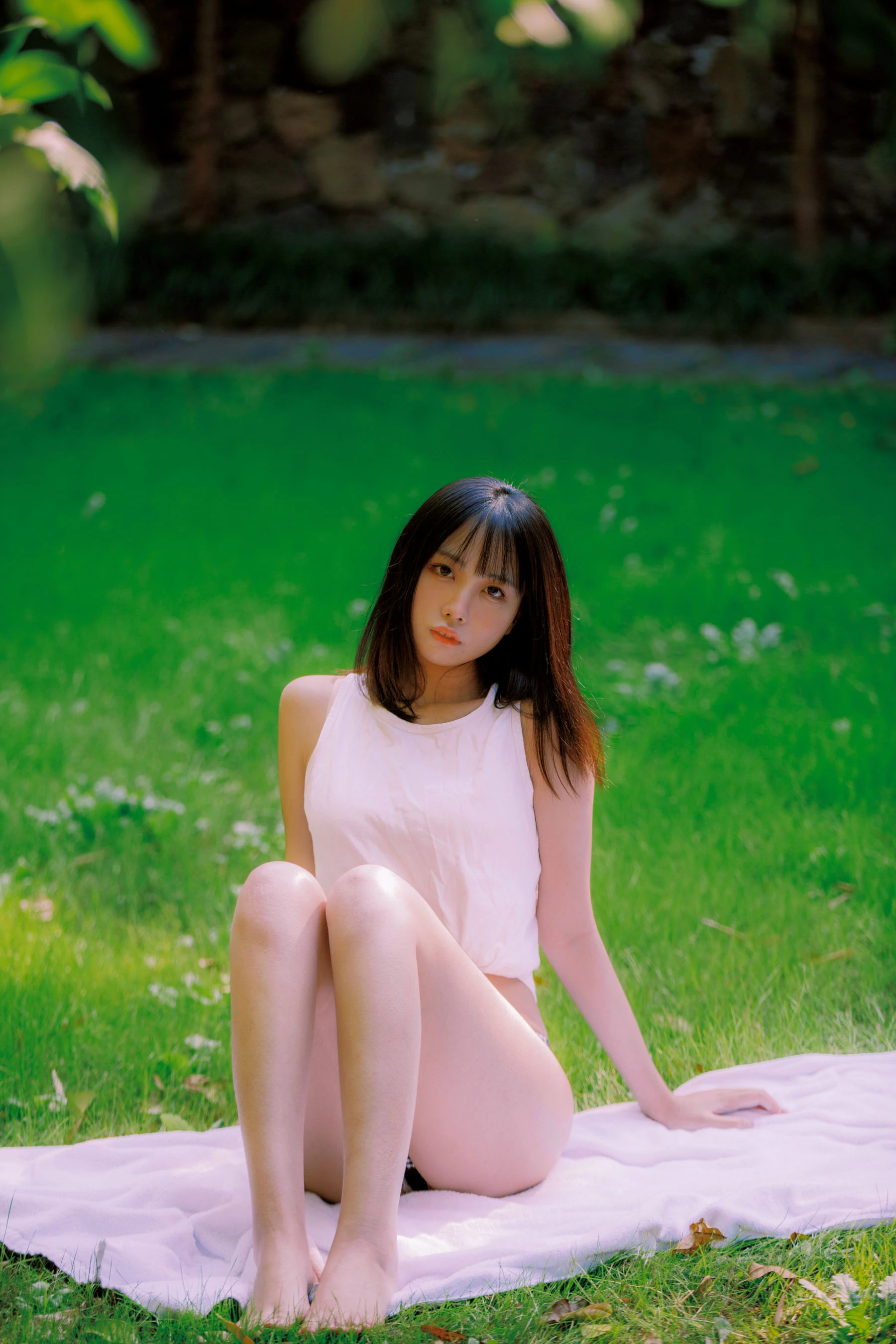 [美女]韓雨晴珍藏作品作品：攝影棚攝影甜美彰顯韓雨晴身材曲線韻味綻放寫真集 - 26