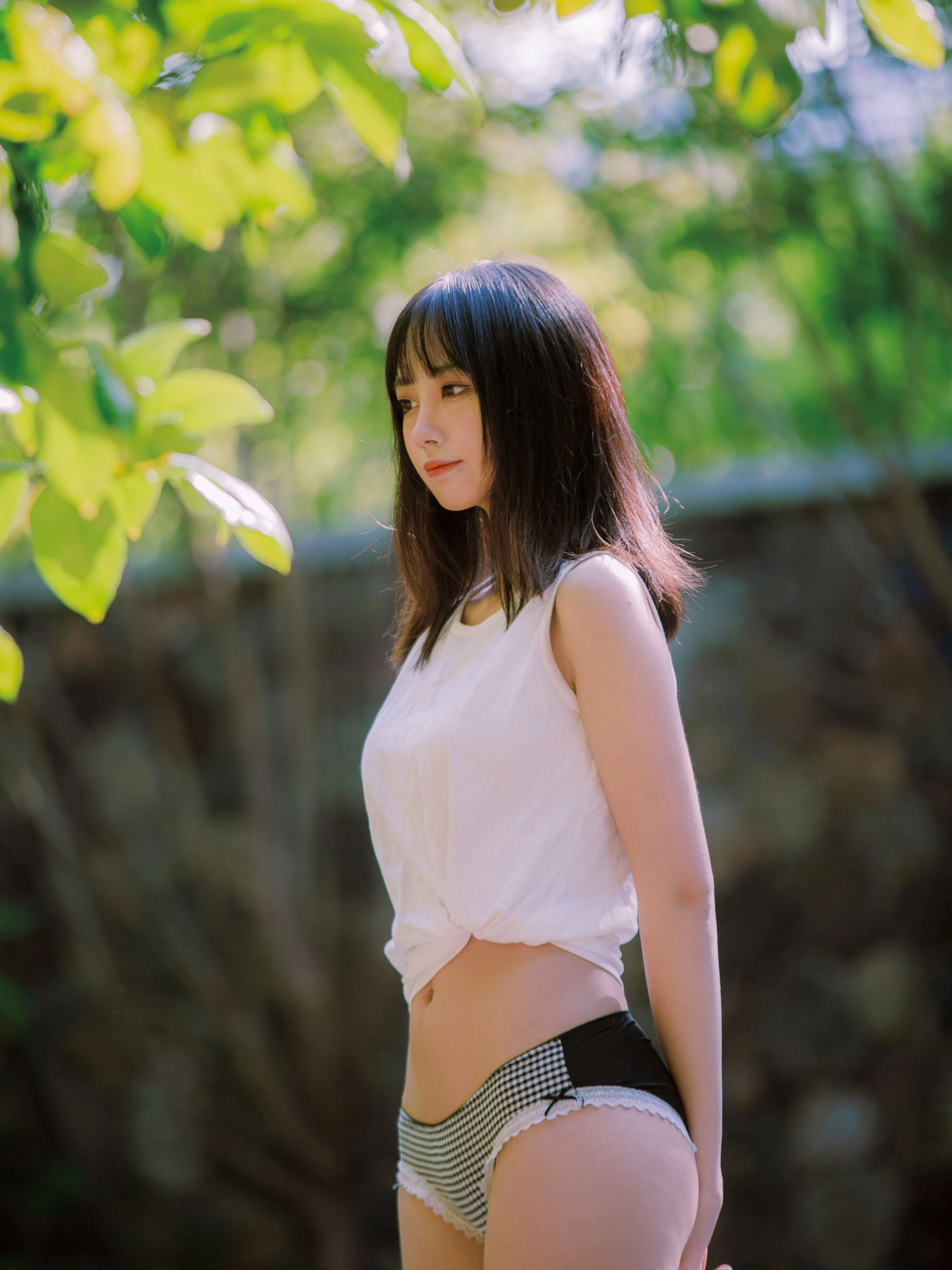 [美女]韓雨晴珍藏作品作品：攝影棚攝影甜美彰顯韓雨晴身材曲線韻味綻放寫真集 - 33
