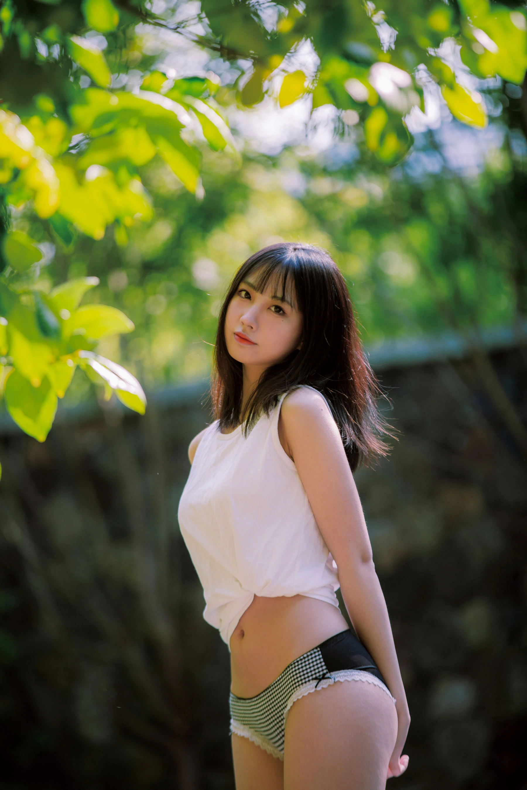 [美女]韓雨晴珍藏作品作品：攝影棚攝影甜美彰顯韓雨晴身材曲線韻味綻放寫真集 - 34